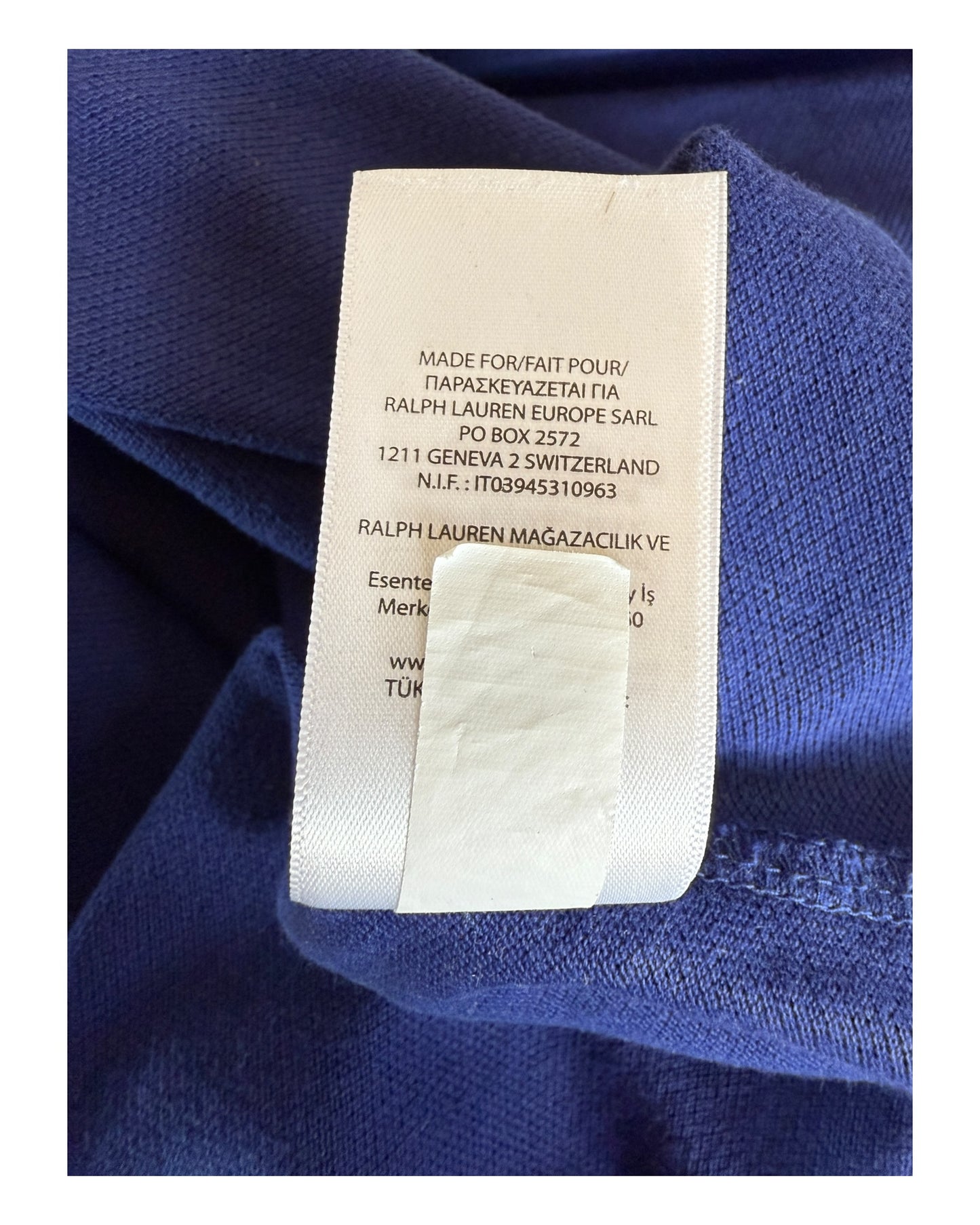 Polo Ralph Lauren Poloshirt royalblau Größe M