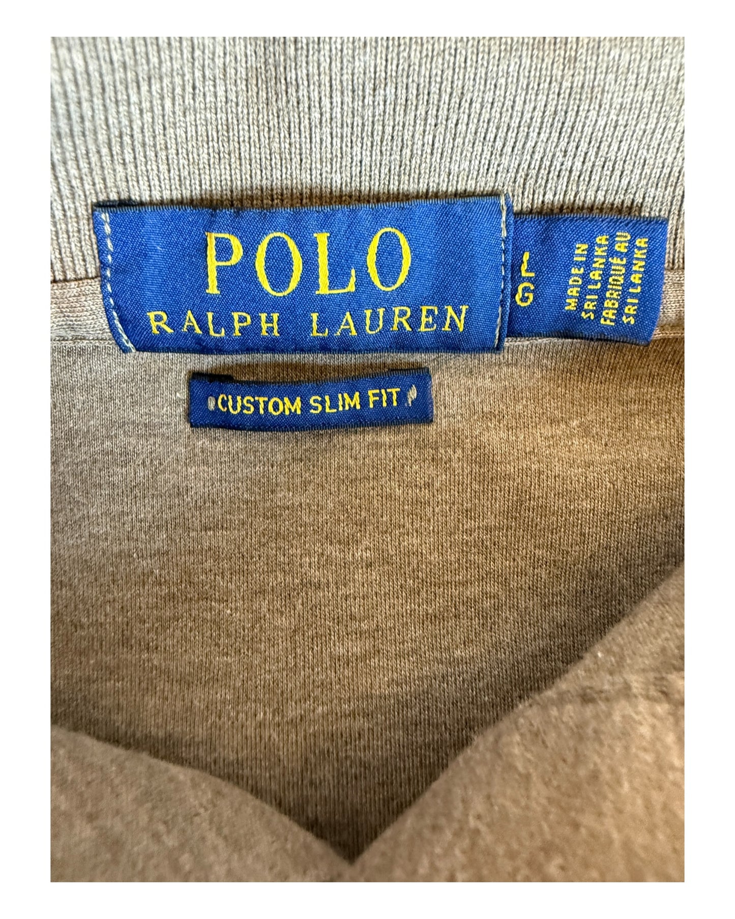 Polo Ralph Lauren Poloshirt taupe Größe L