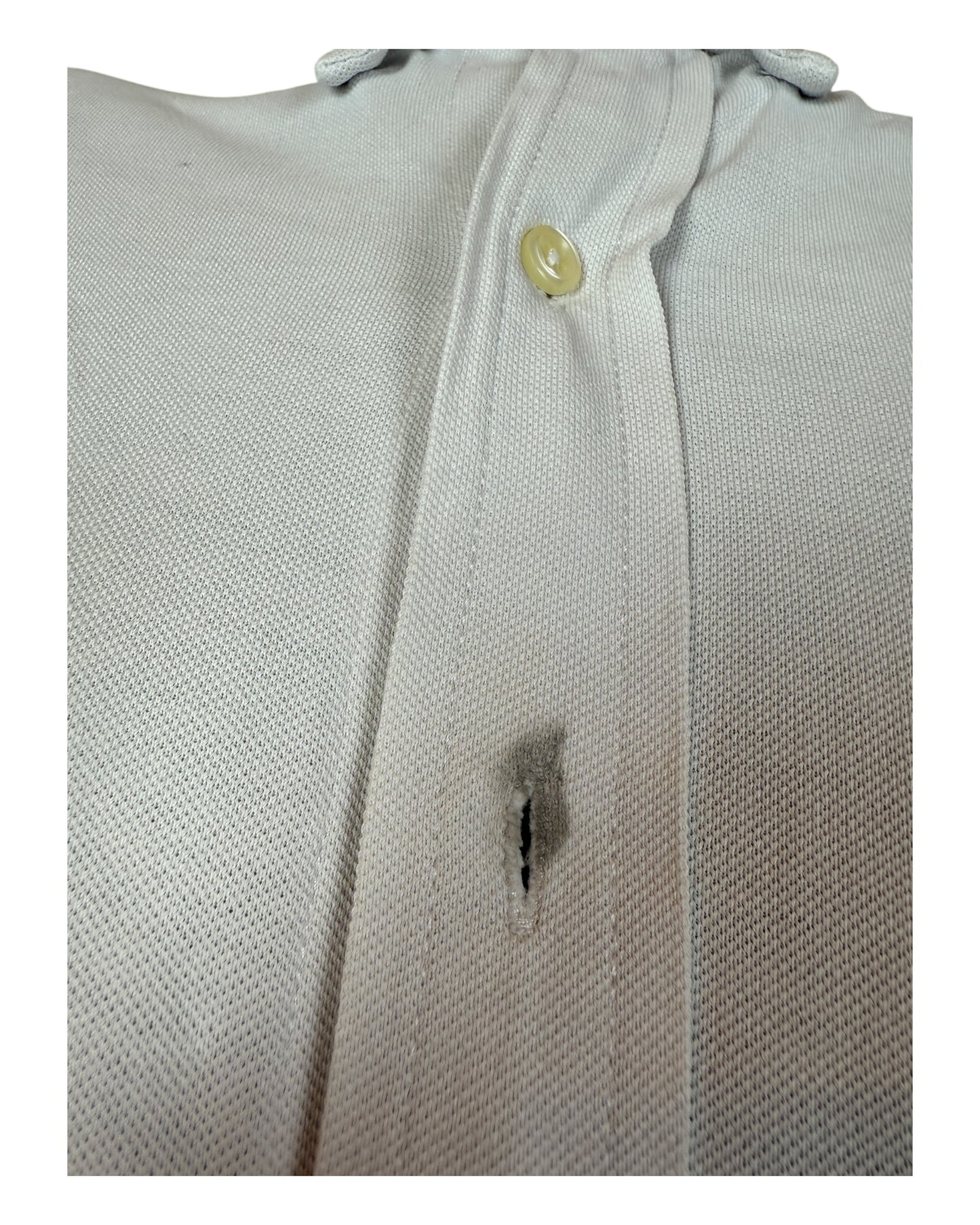 Polo Ralph Lauren Knit Oxfordhemd weiß Größe M