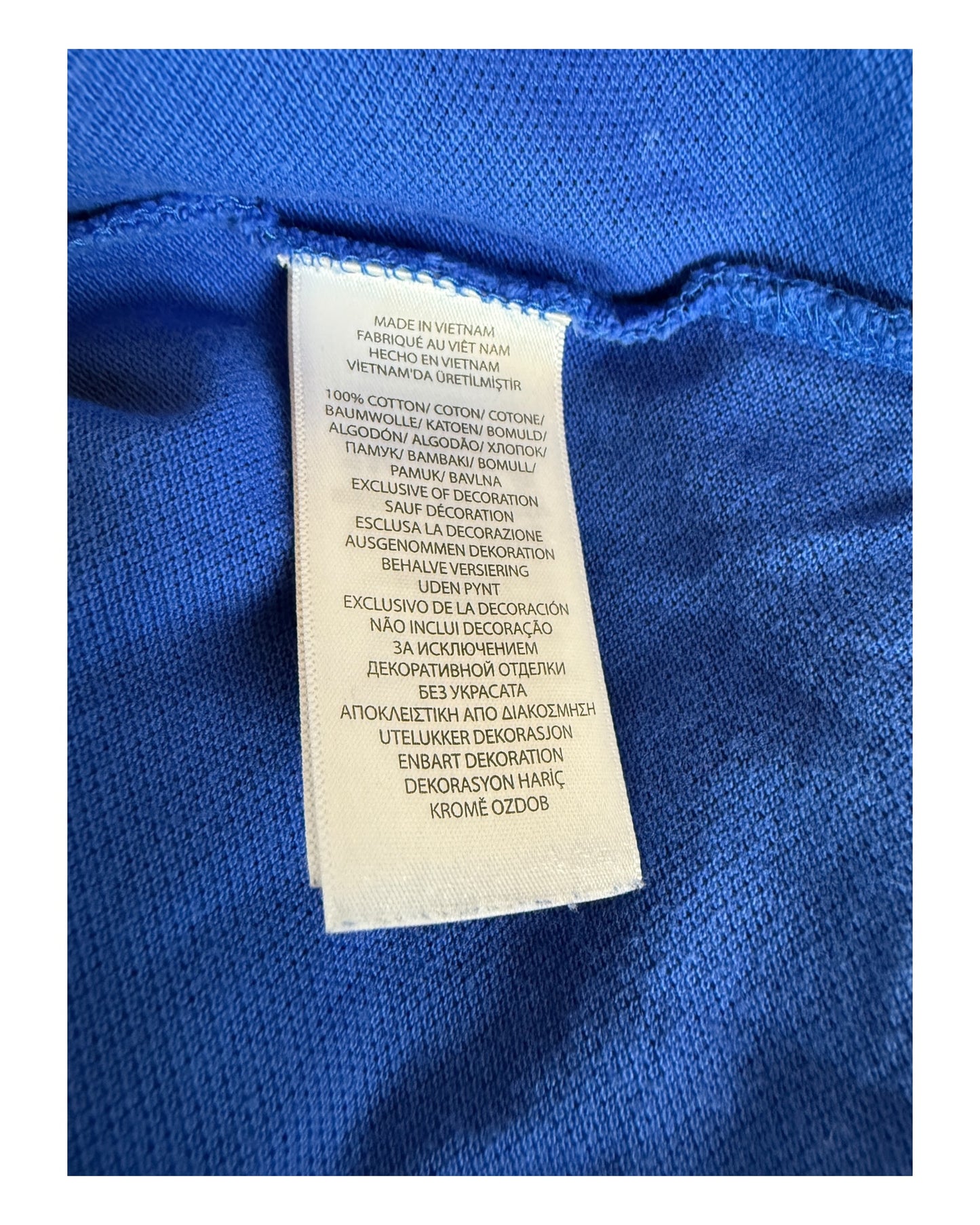 Polo Ralph Lauren Poloshirt blau Größe L
