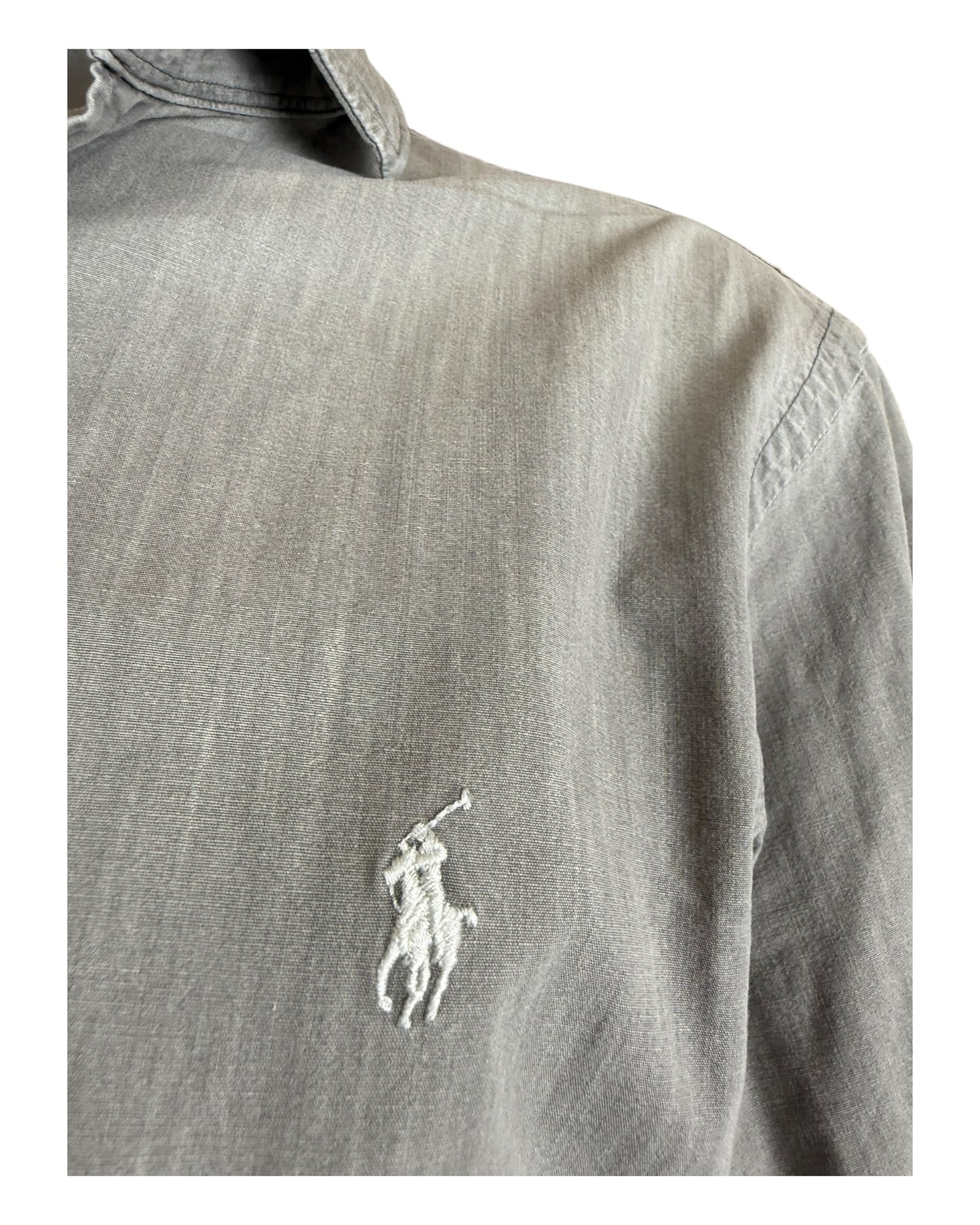 Polo Ralph Lauren Hemd grau Größe M