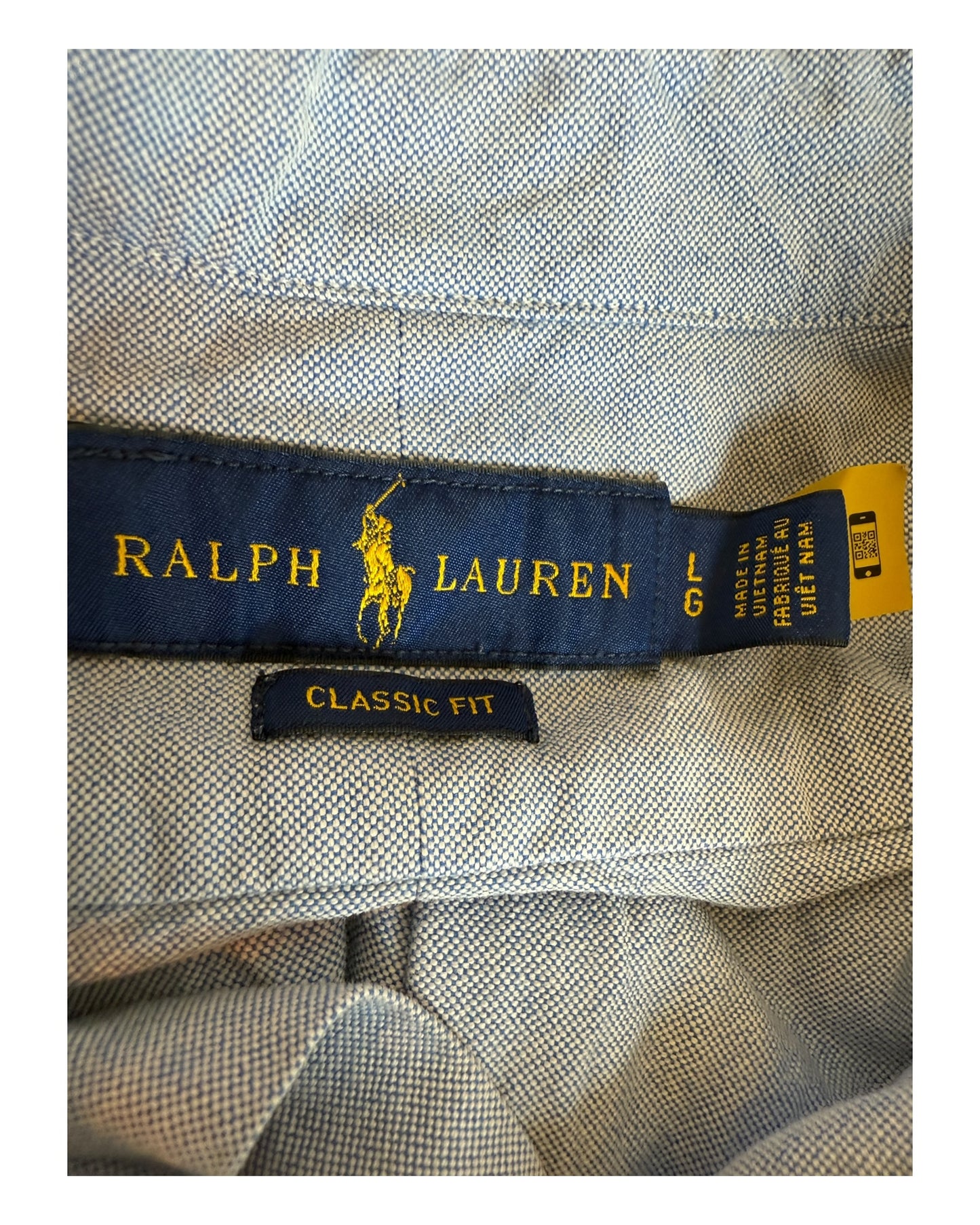 Polo Ralph Lauren Oxfordhemd hellblau Größe L