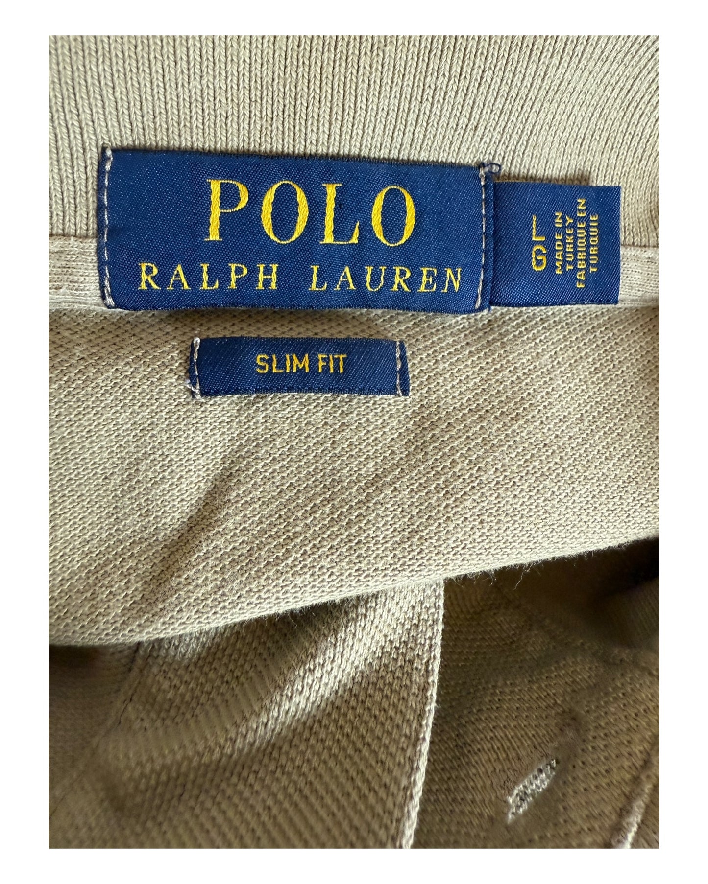 Polo Ralph Lauren Poloshirt beige Größe L