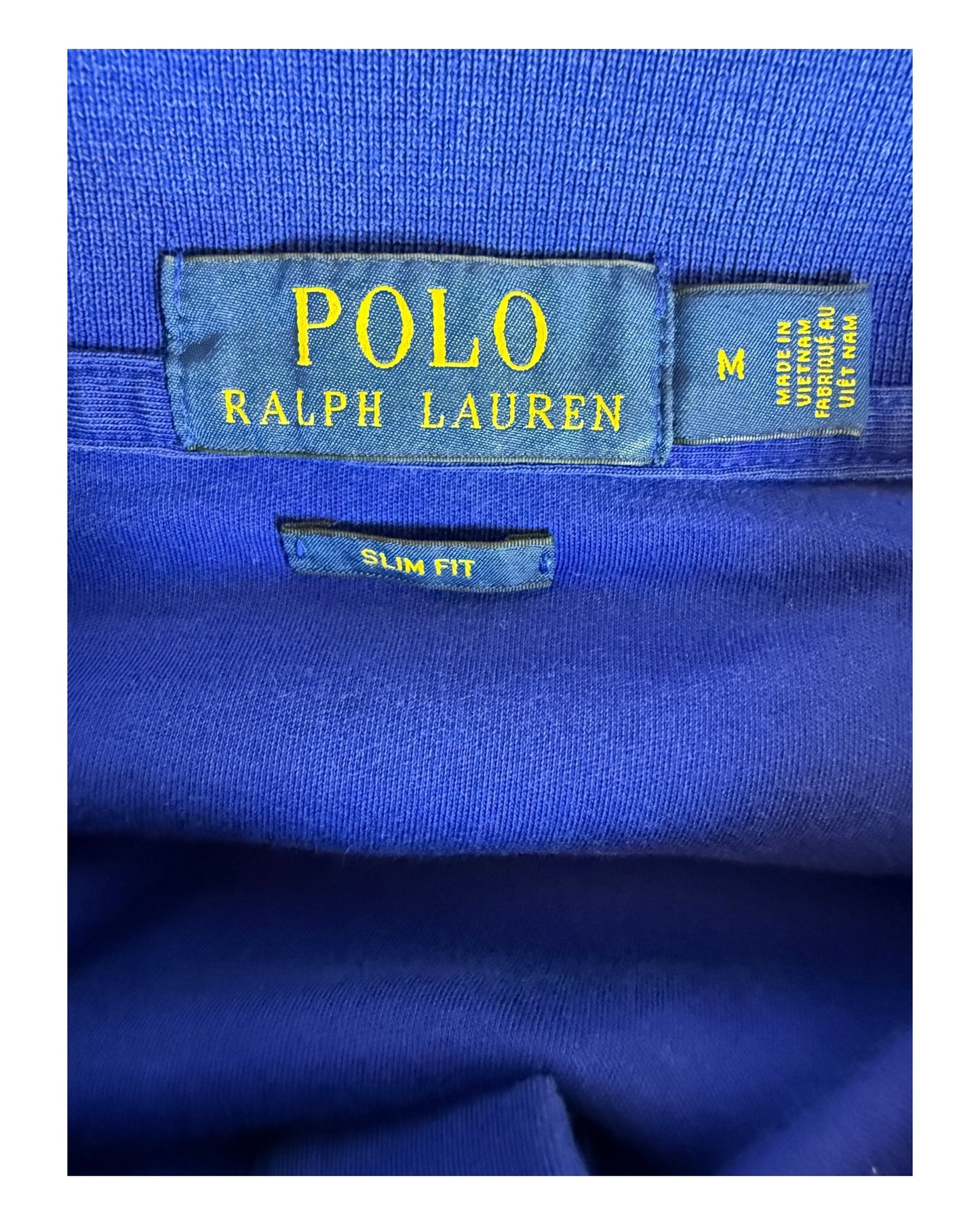 Polo Ralph Lauren Poloshirt blau Größe M