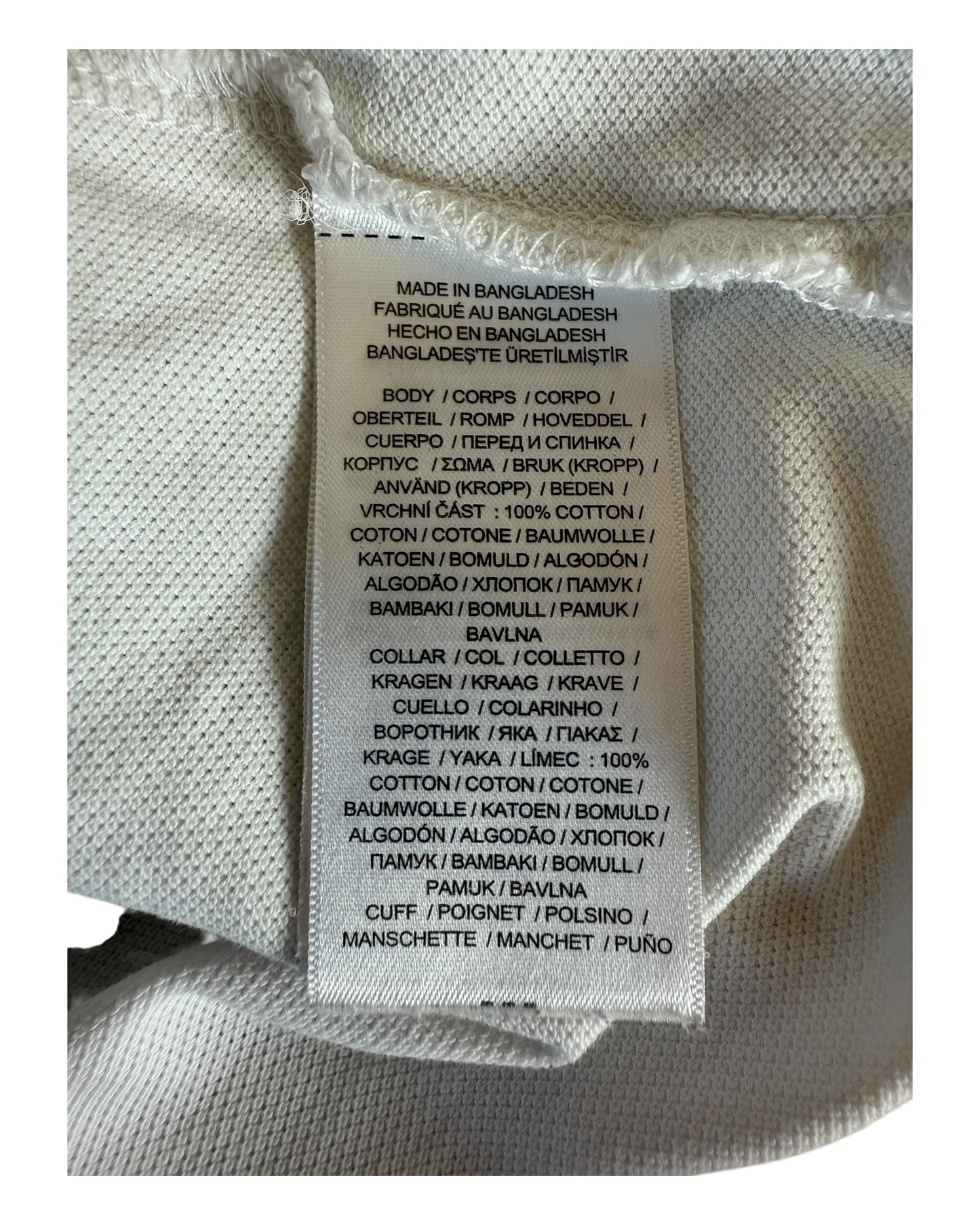 Polo Ralph Lauren Poloshirt weiß Größe L