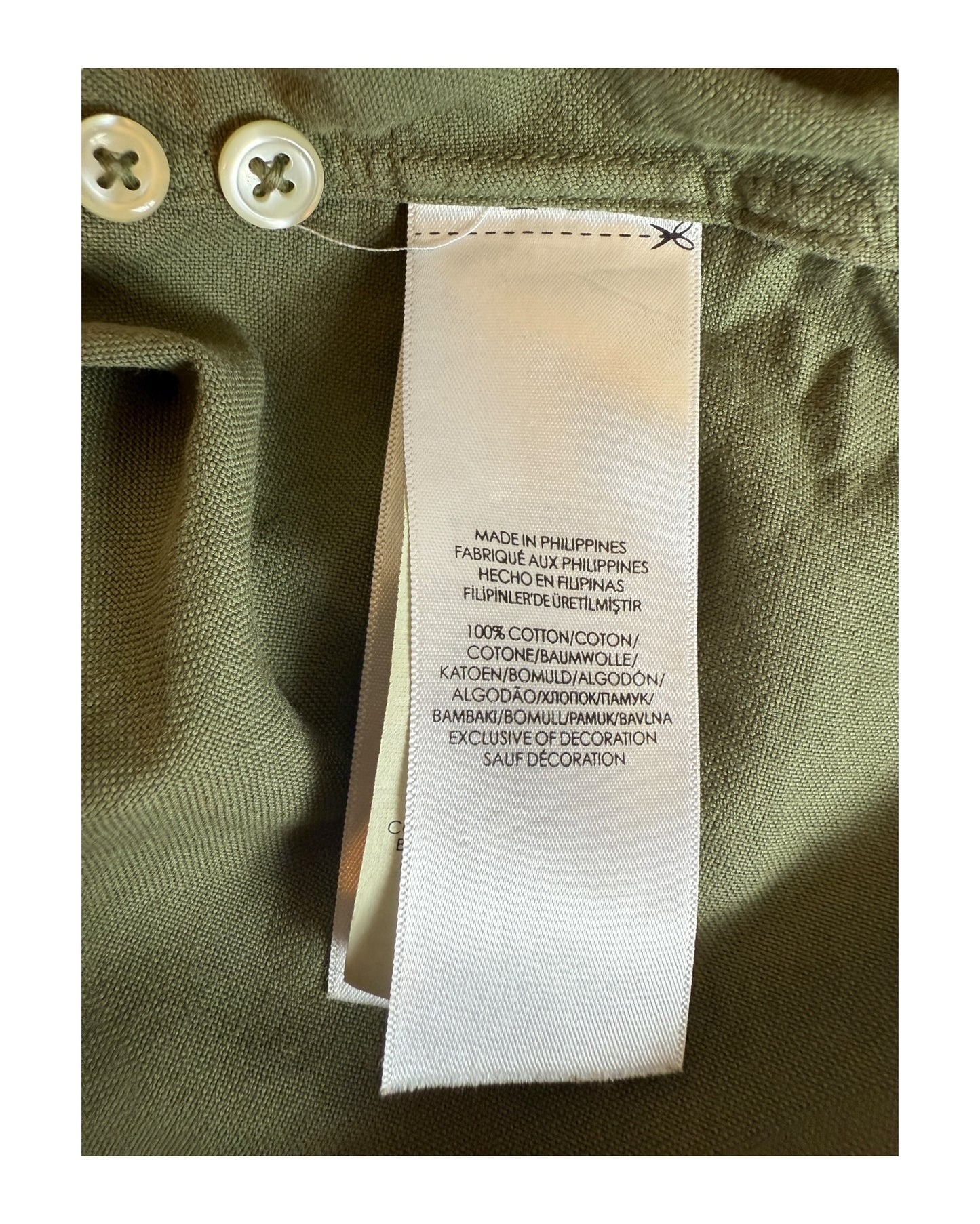 Polo Ralph Lauren Oxfordhemd khaki Größe M