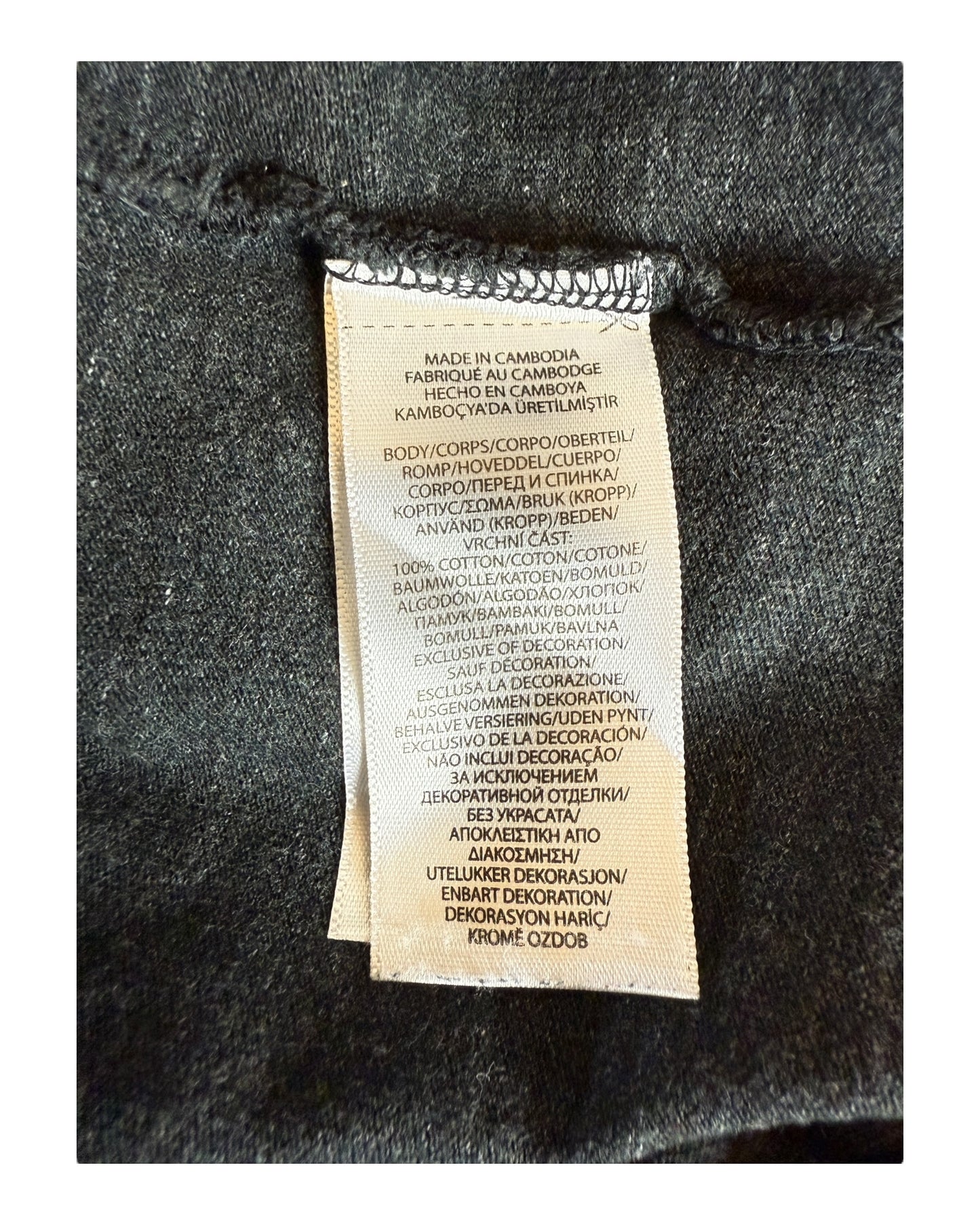 Polo Ralph Lauren Poloshirt schwarz meliert Größe M
