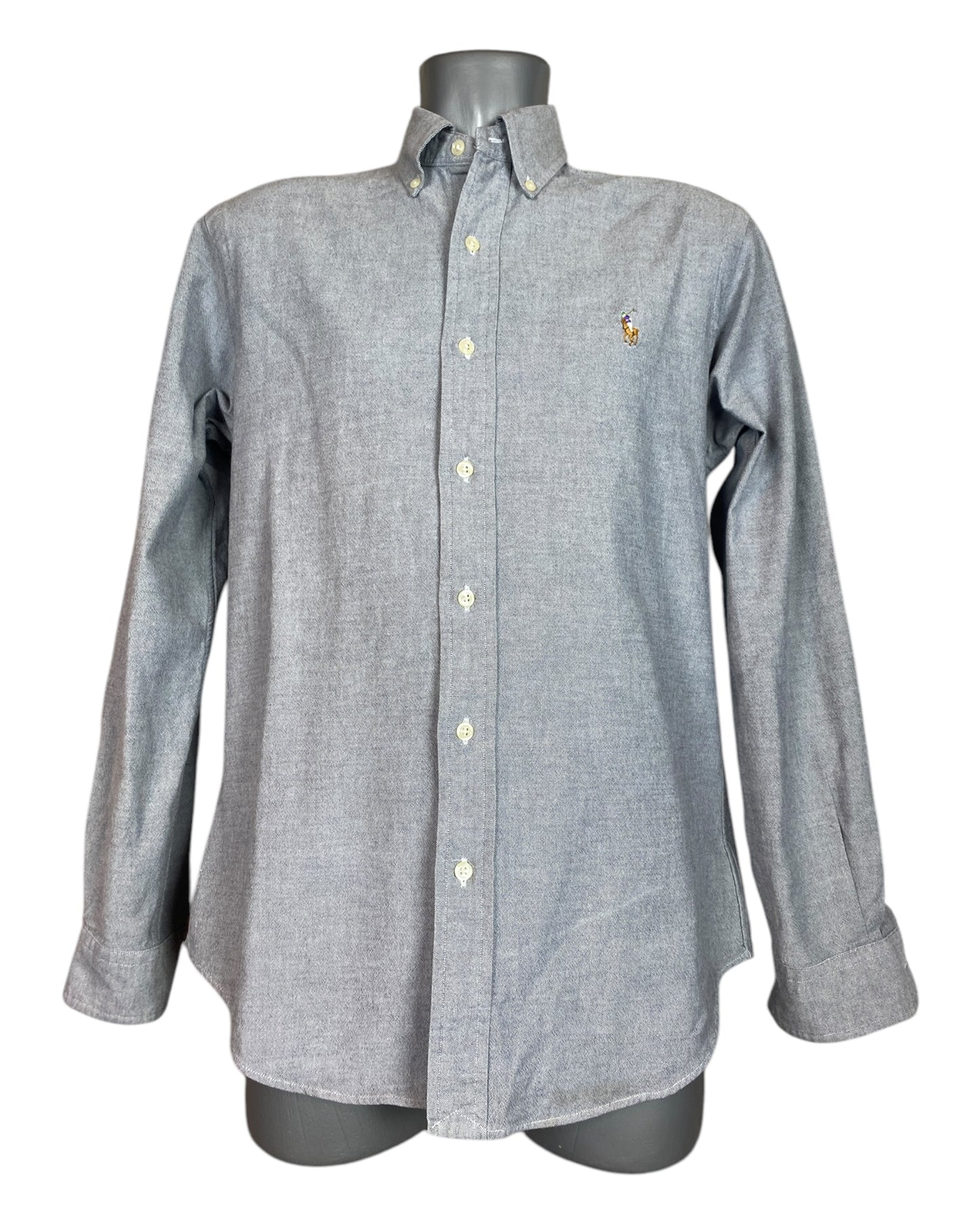 Polo Ralph Lauren Oxfordhemd grau Größe M