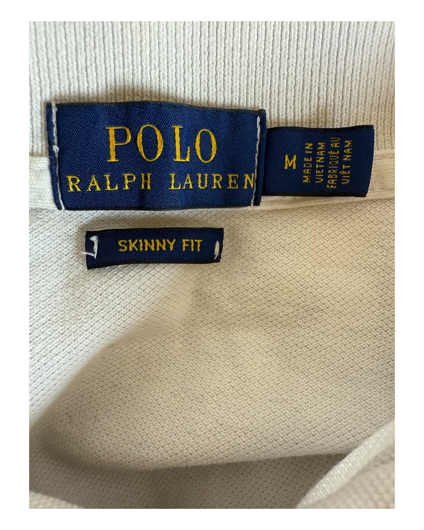 Polo Ralph Lauren Poloshirt weiß Größe M
