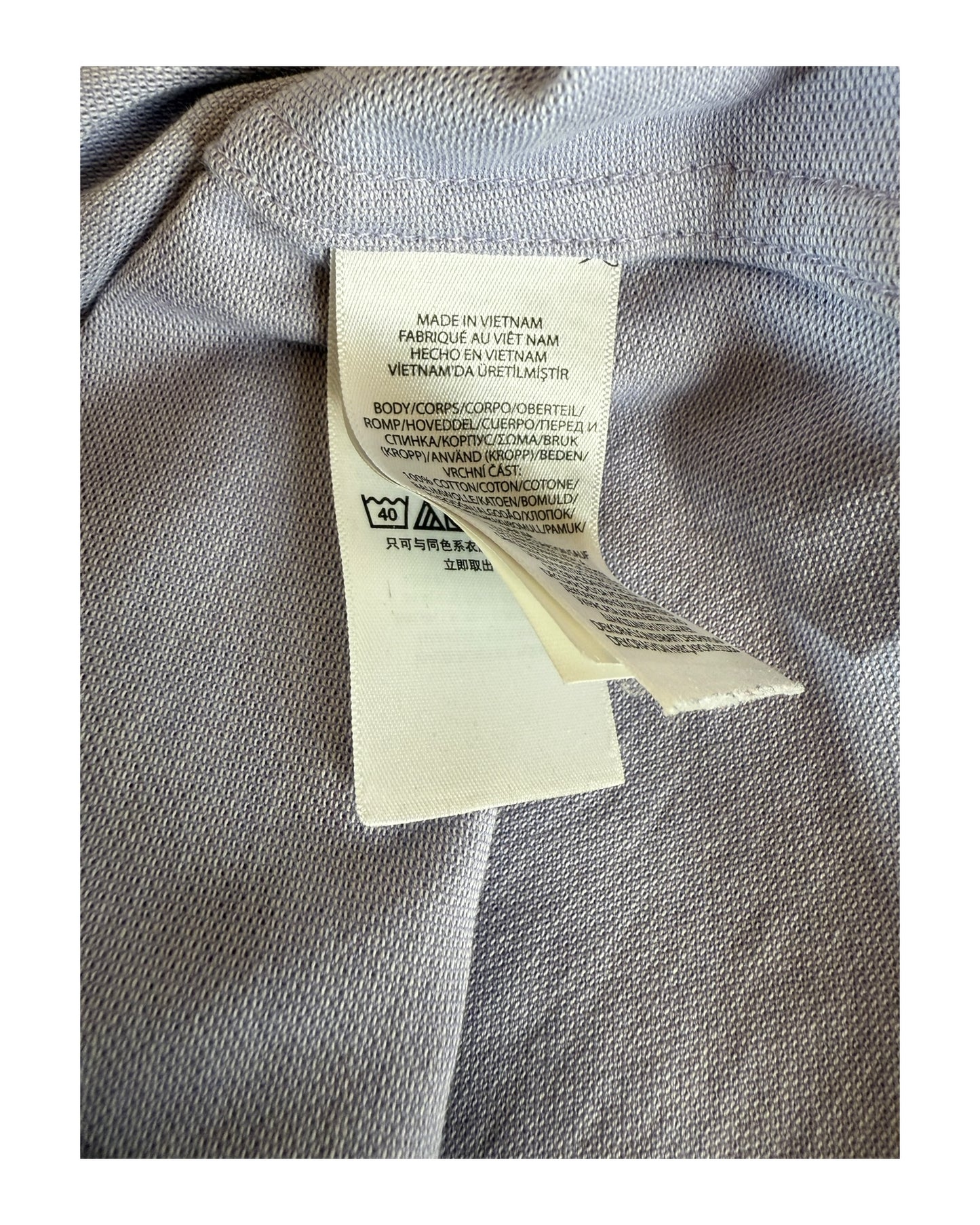 Polo Ralph Lauren Knit Oxfordhemd Bluse flieder Größe S