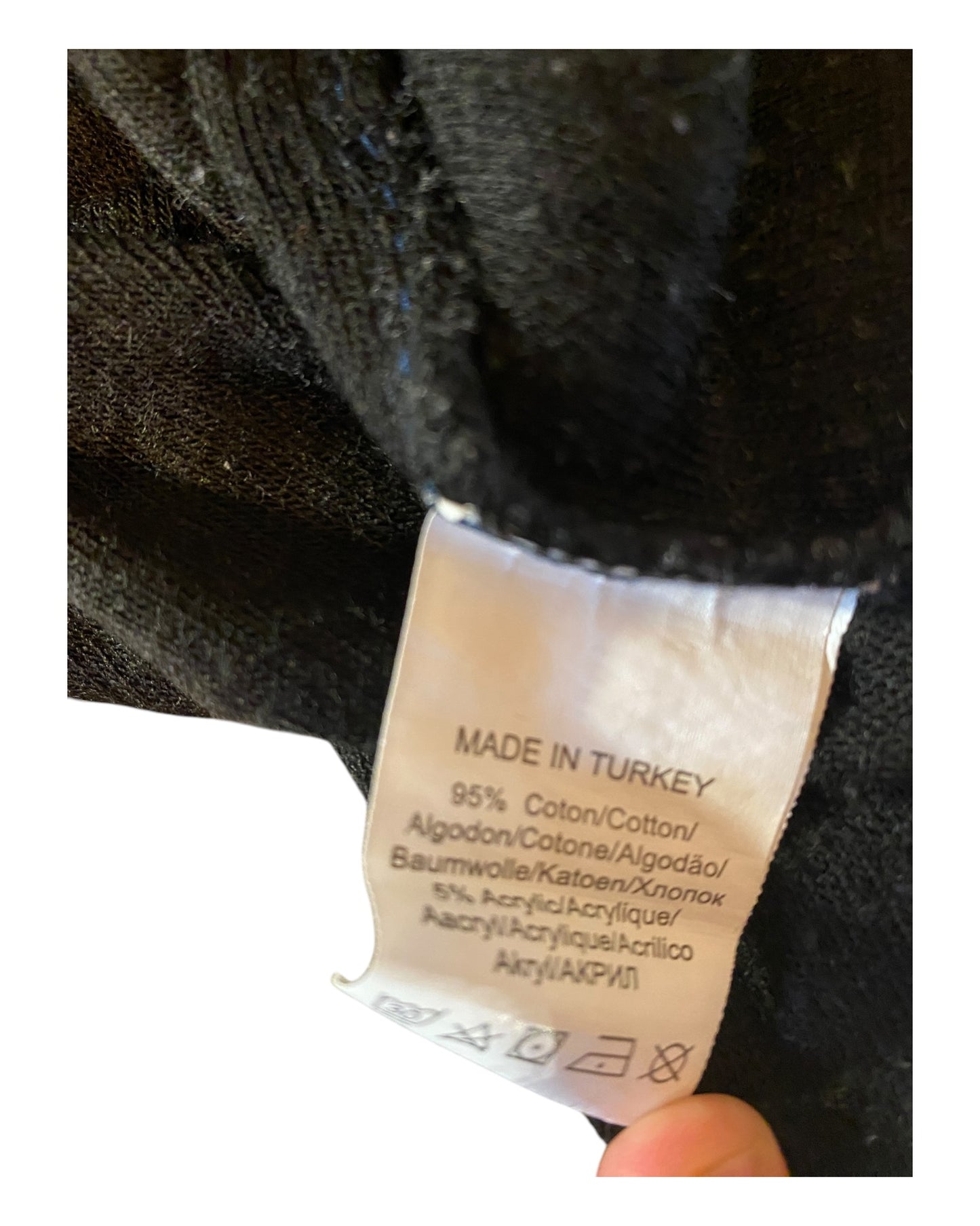 Burberry Pullover schwarz Größe XL