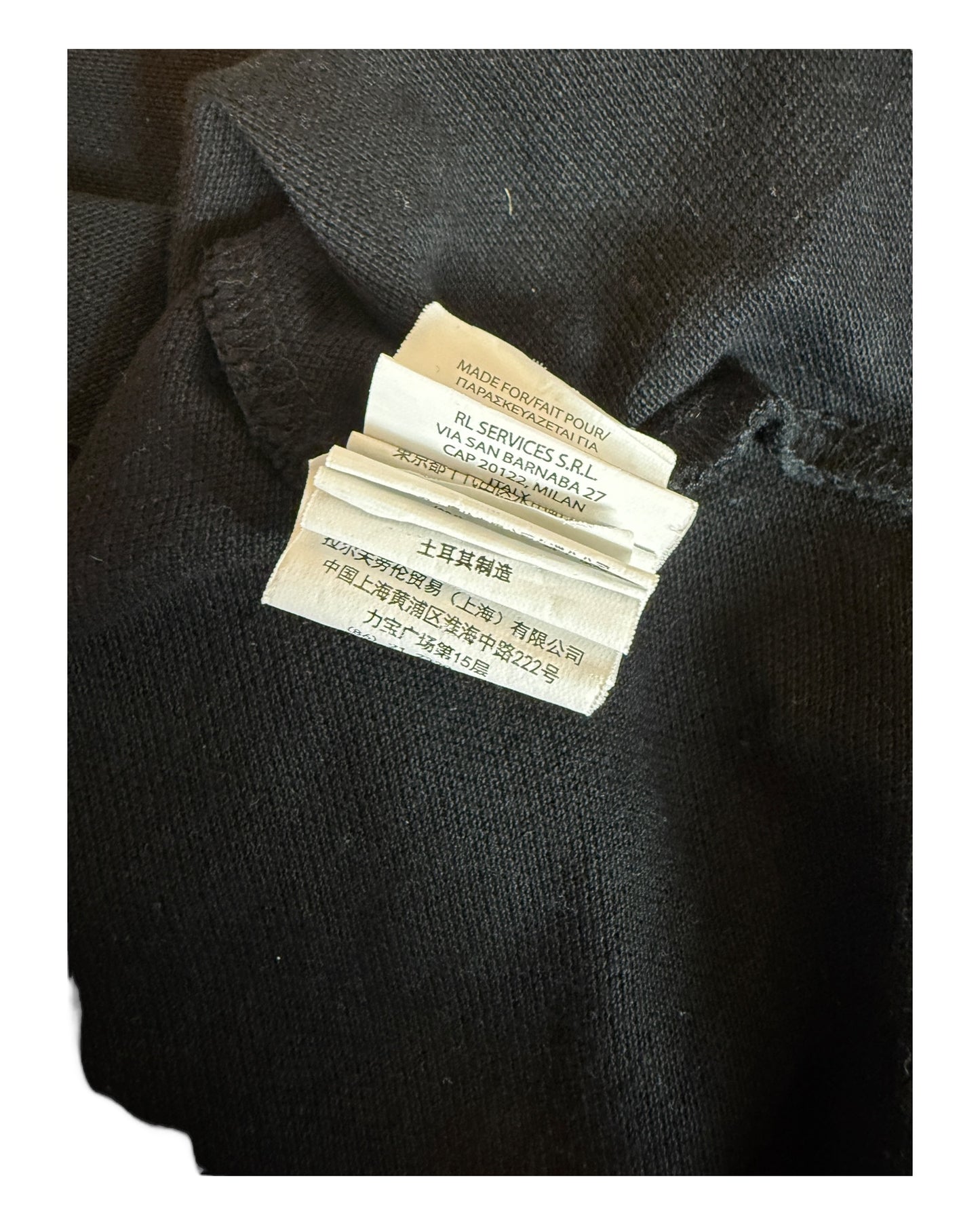 Polo Ralph Lauren Poloshirt schwarz Größe L