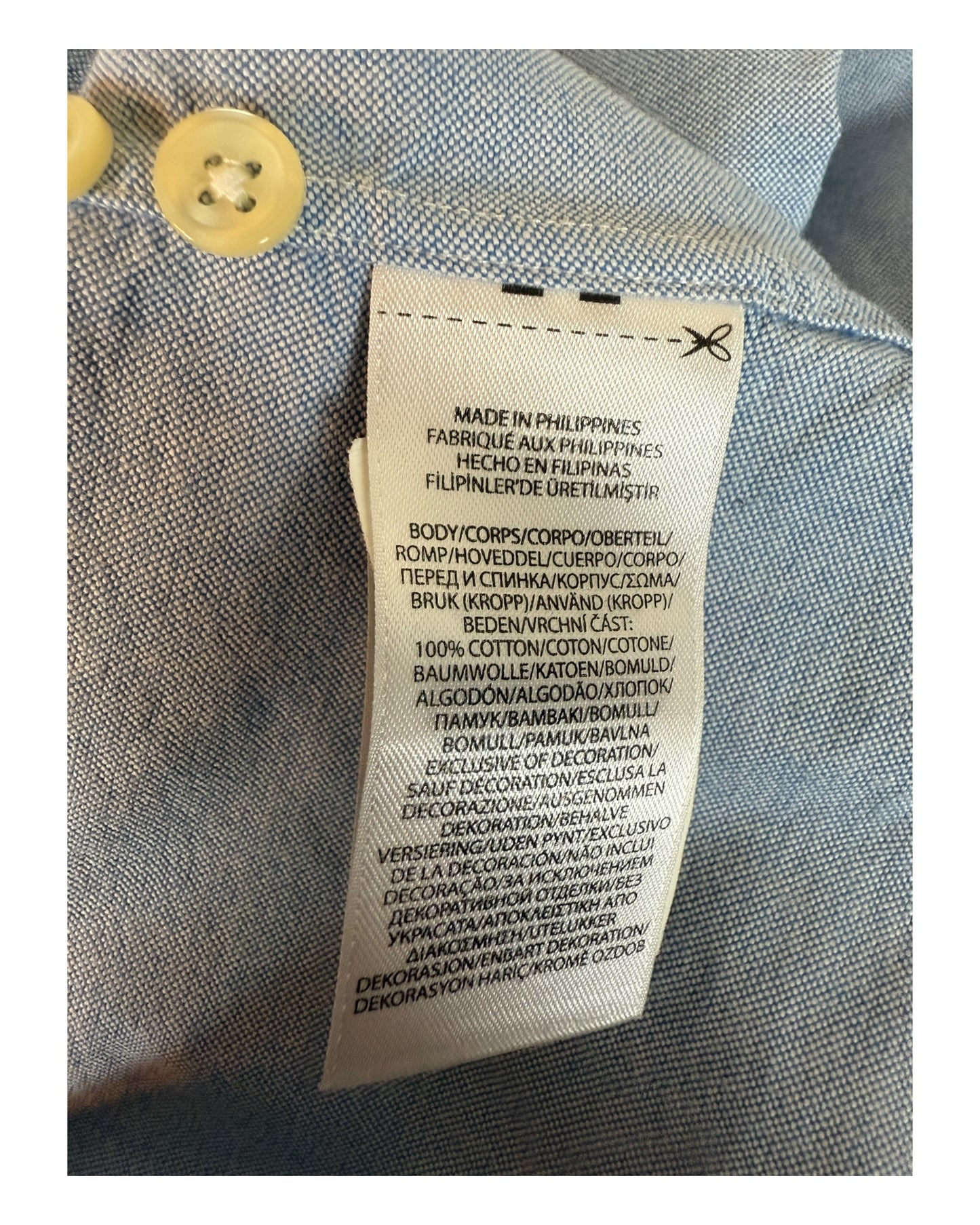 Polo Ralph Lauren Oxfordhemd hellblau Größe M