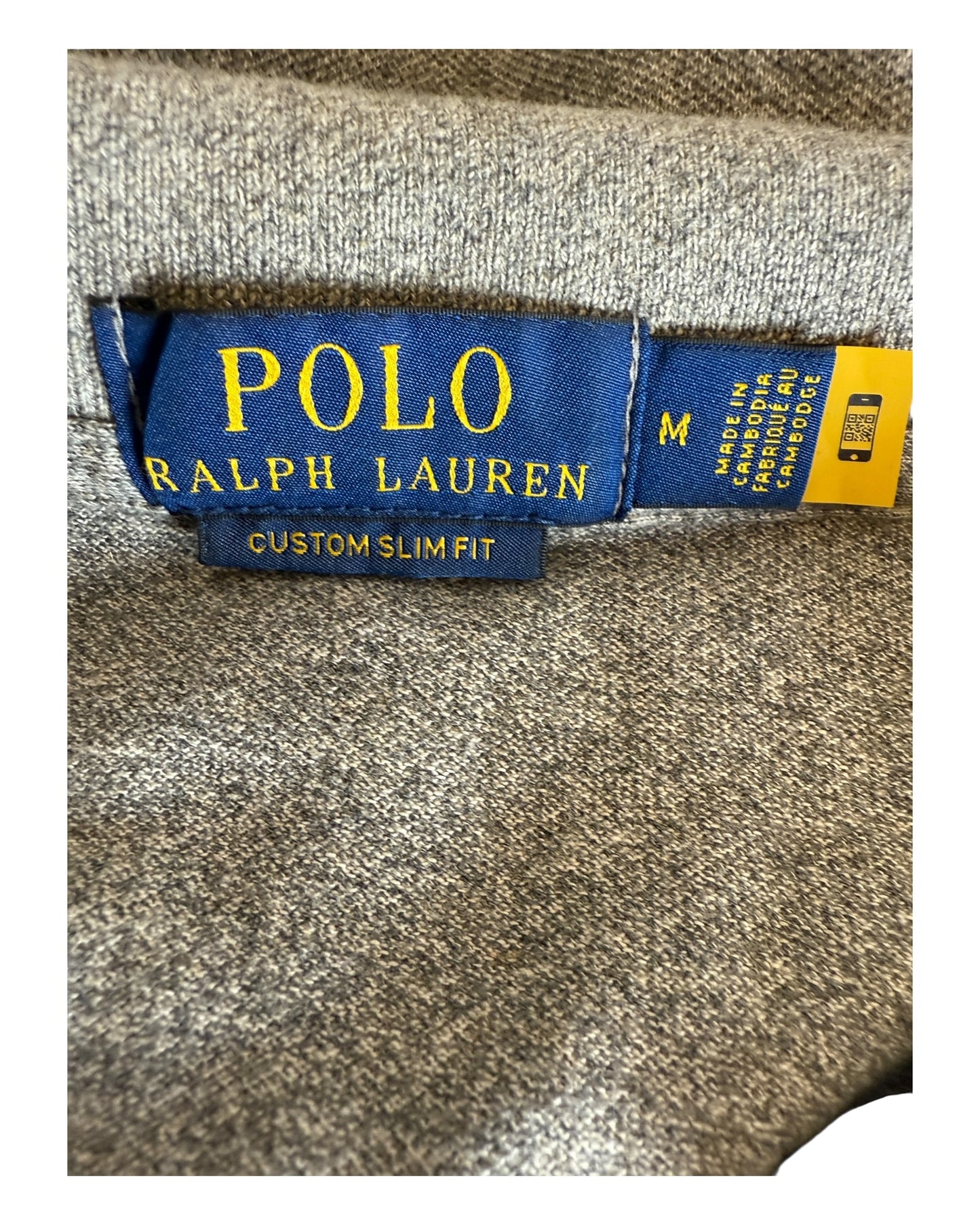 Polo Ralph Lauren Poloshirt grau Größe M