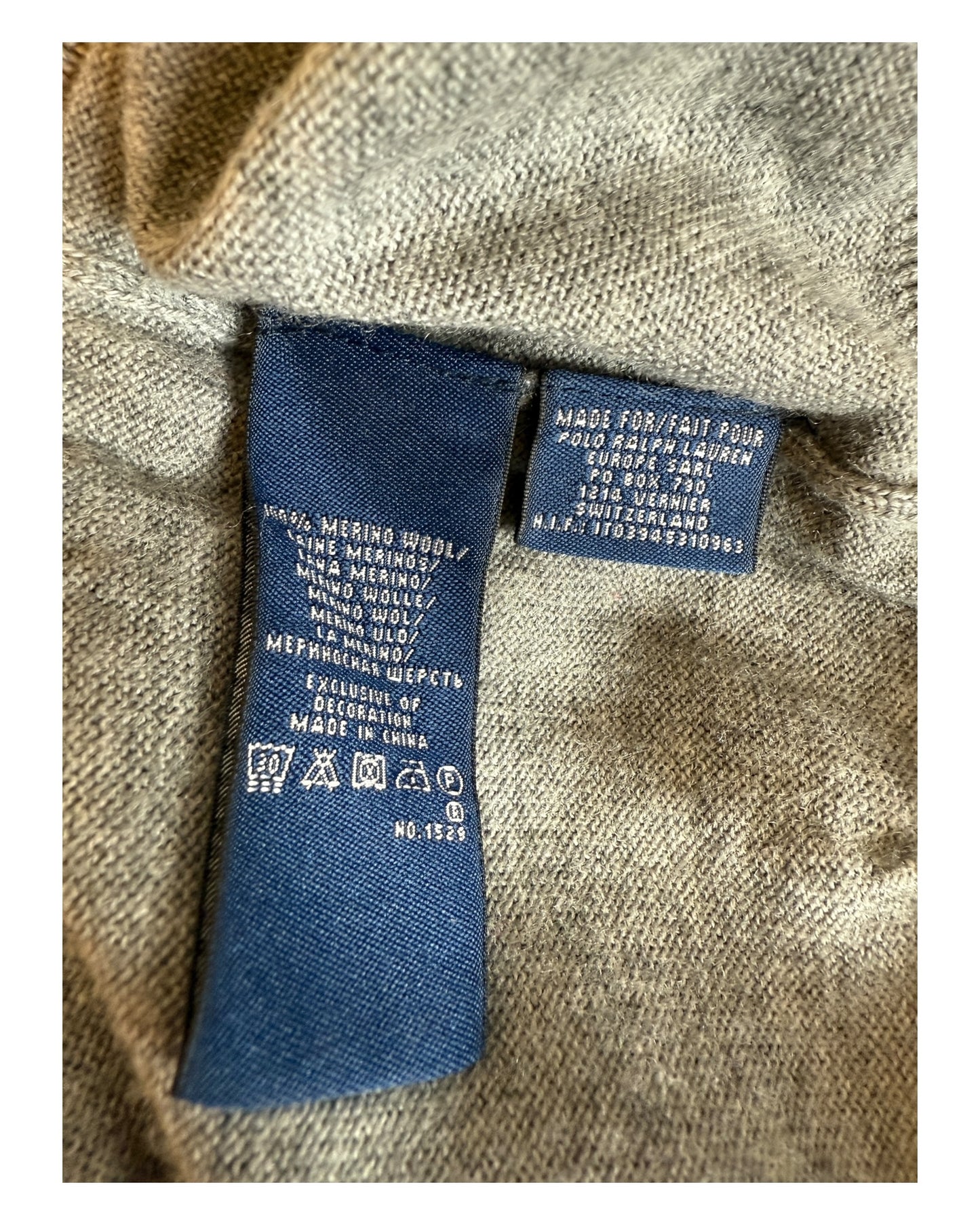 Polo Ralph Lauren Pullover grau Größe M