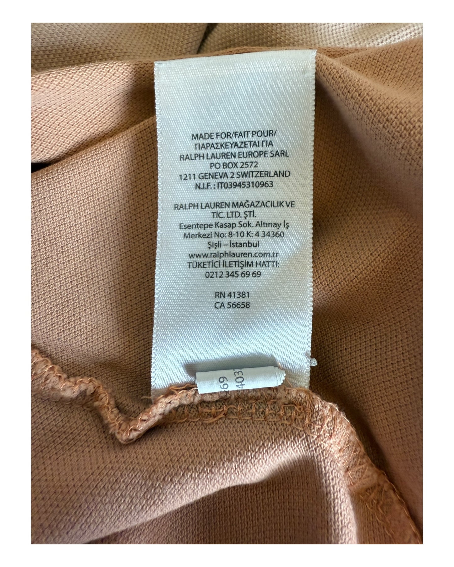 Polo Ralph Lauren Poloshirt orange Größe L