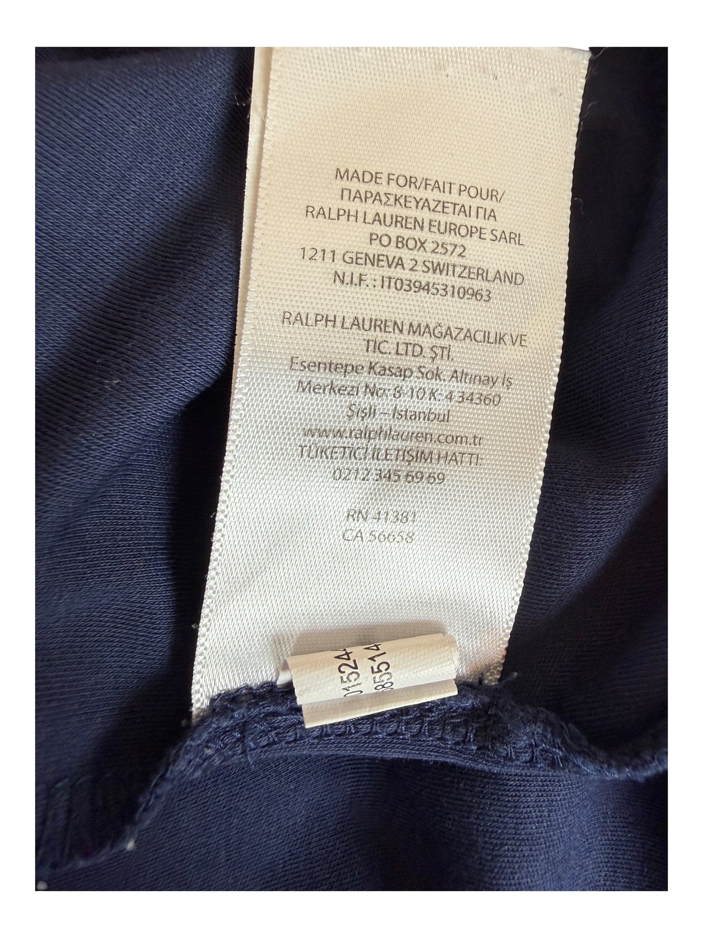 Polo Ralph Lauren Poloshirt marineblau Größe L