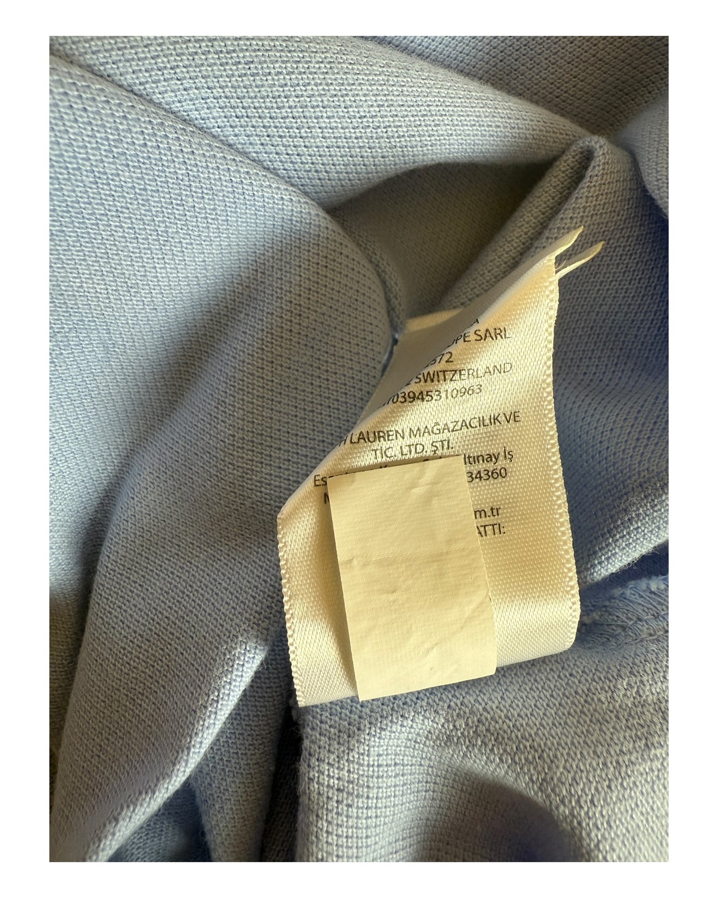 Polo Ralph Lauren Poloshirt hellblau Größe M