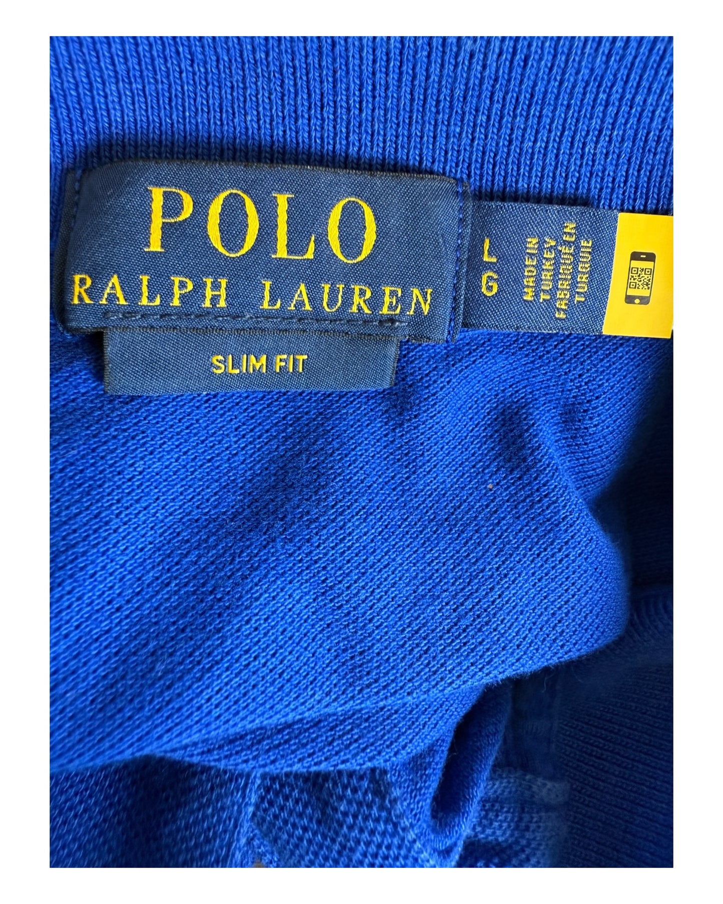 Polo Ralph Lauren Poloshirt blau Größe L