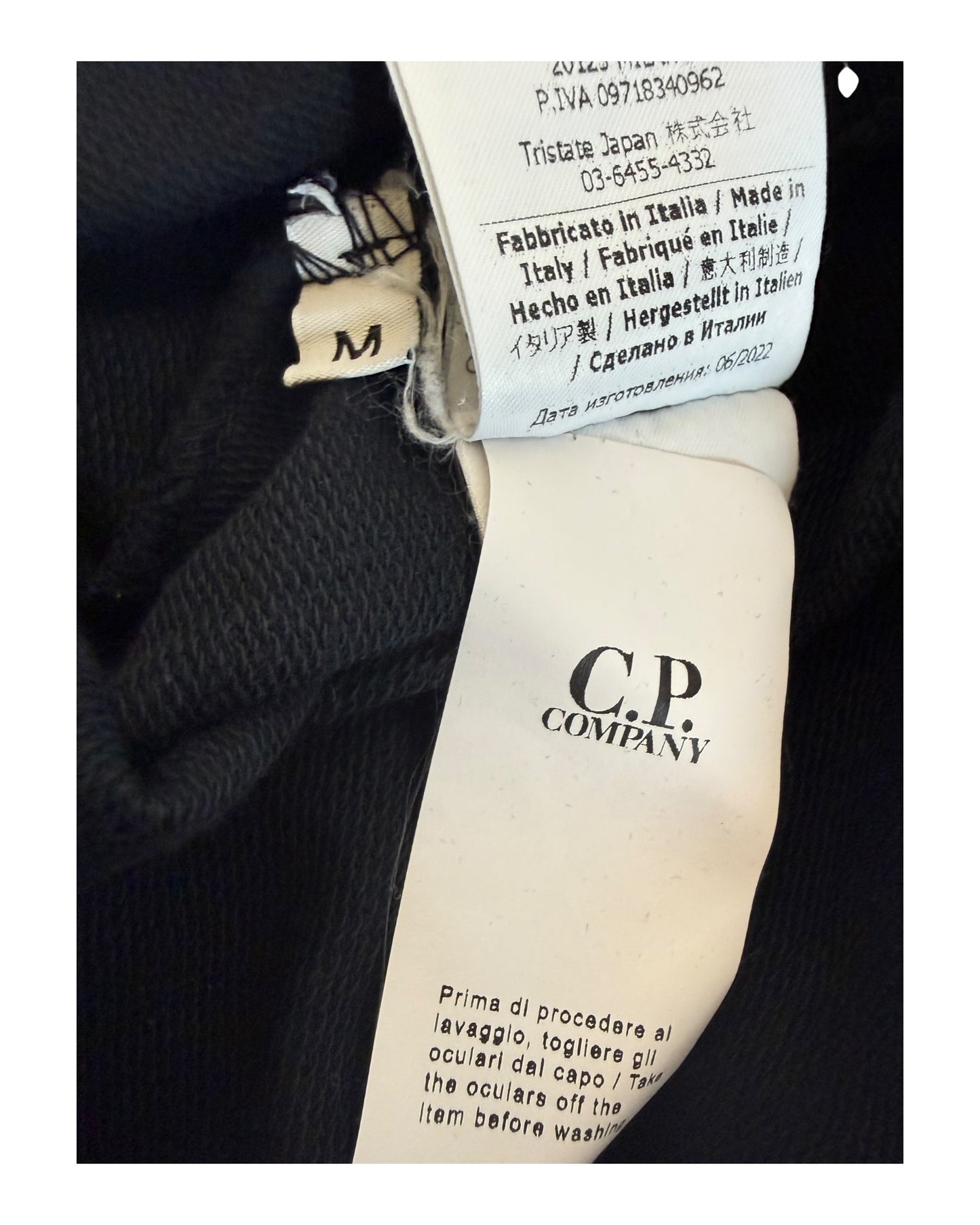 CP Company Pullover schwarz Größe M