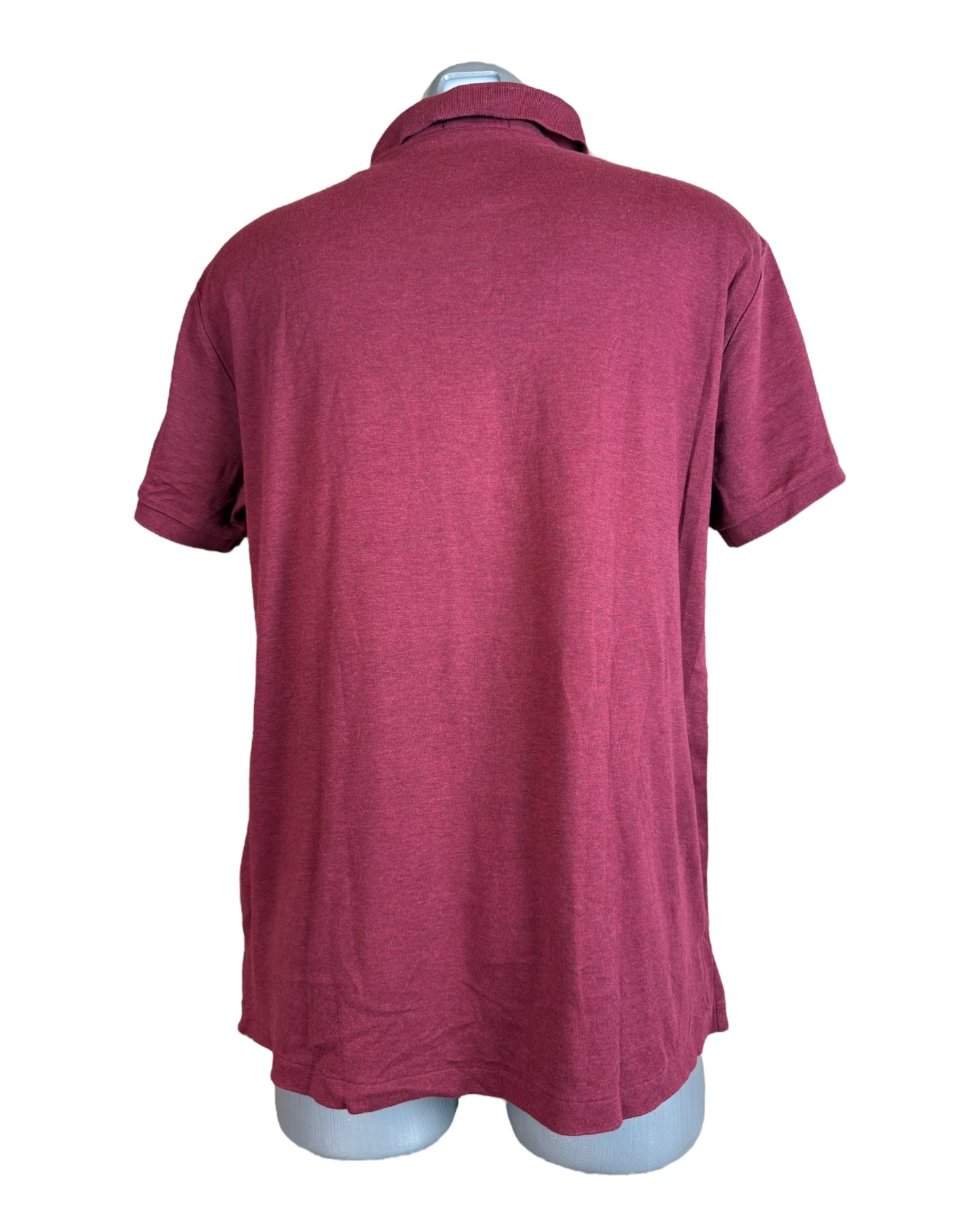 Polo Ralph Lauren Poloshirt bordeauxrot Größe L