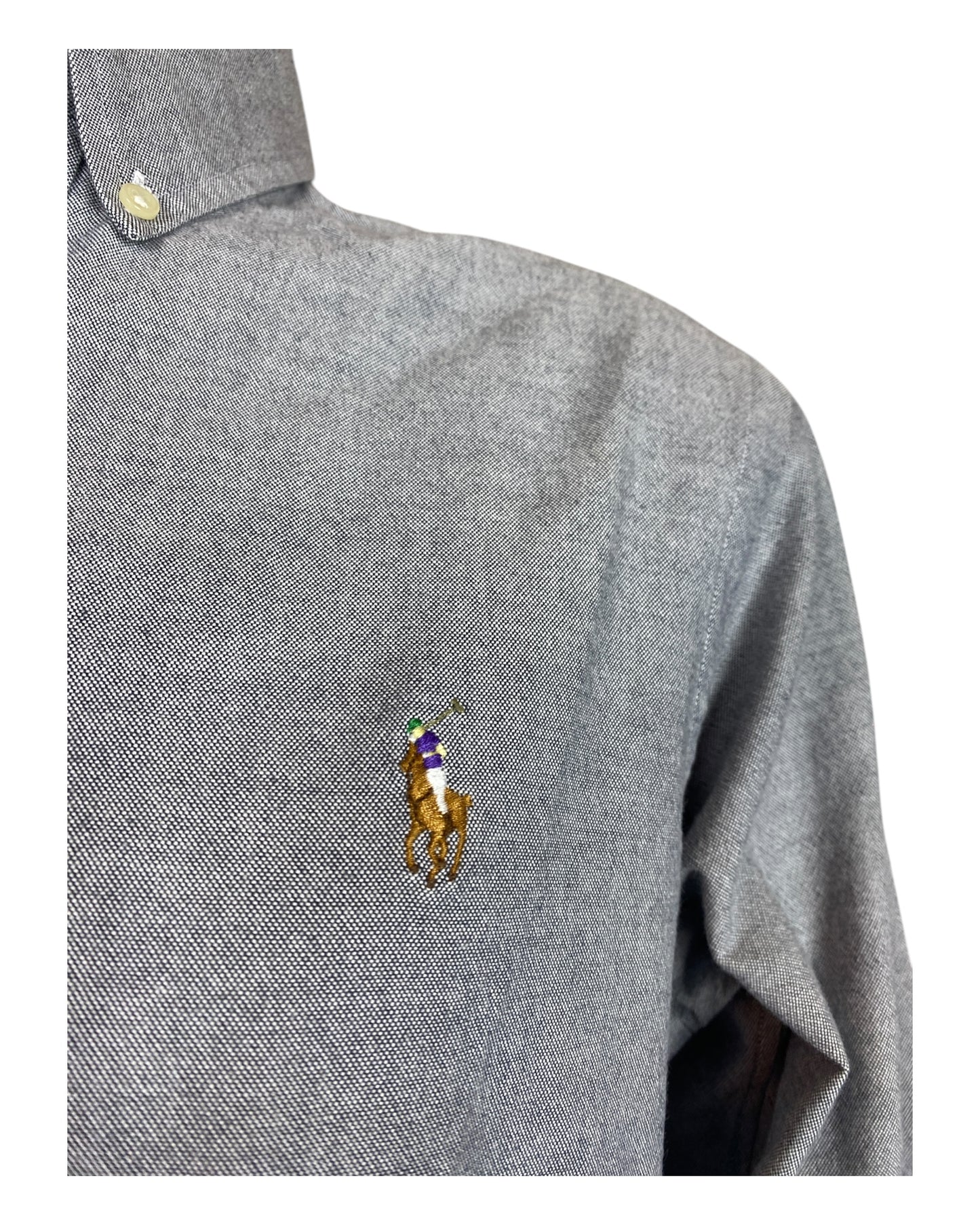 Polo Ralph Lauren Oxfordhemd grau Größe M