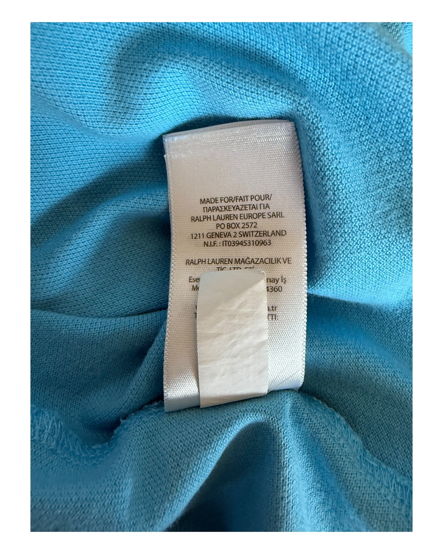 Polo Ralph Lauren Poloshirt türkis Größe L