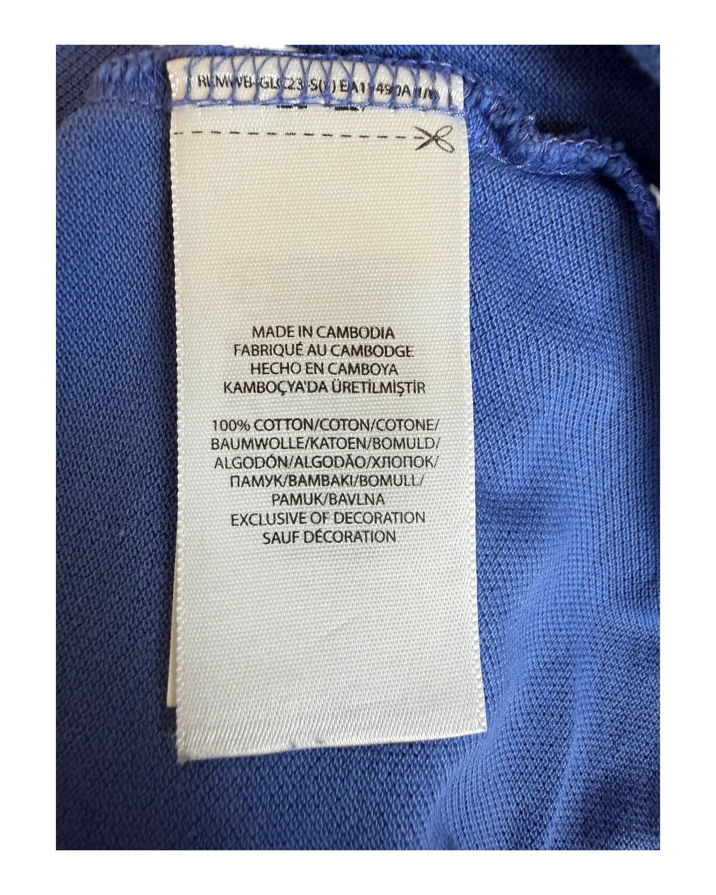 Polo Ralph Lauren Poloshirt blau Größe M