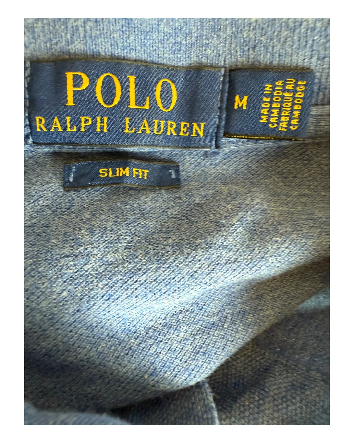Polo Ralph Lauren Poloshirt blau Größe M
