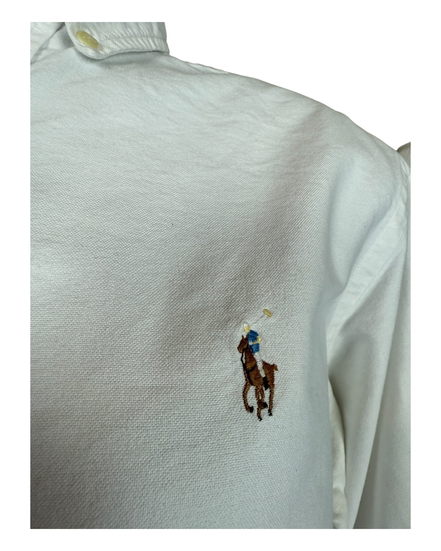 Polo Ralph Lauren Oxfordhemd weiß Größe M