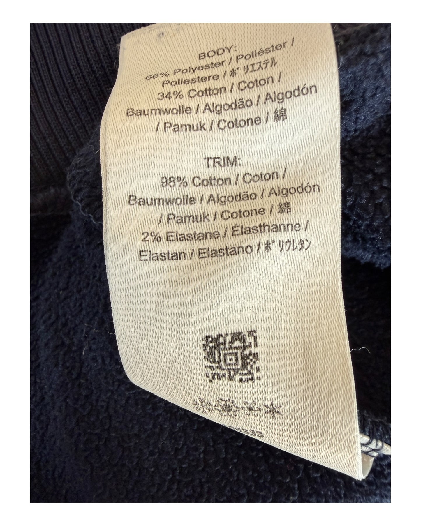 Fred Perry Pullover marineblau Größe M