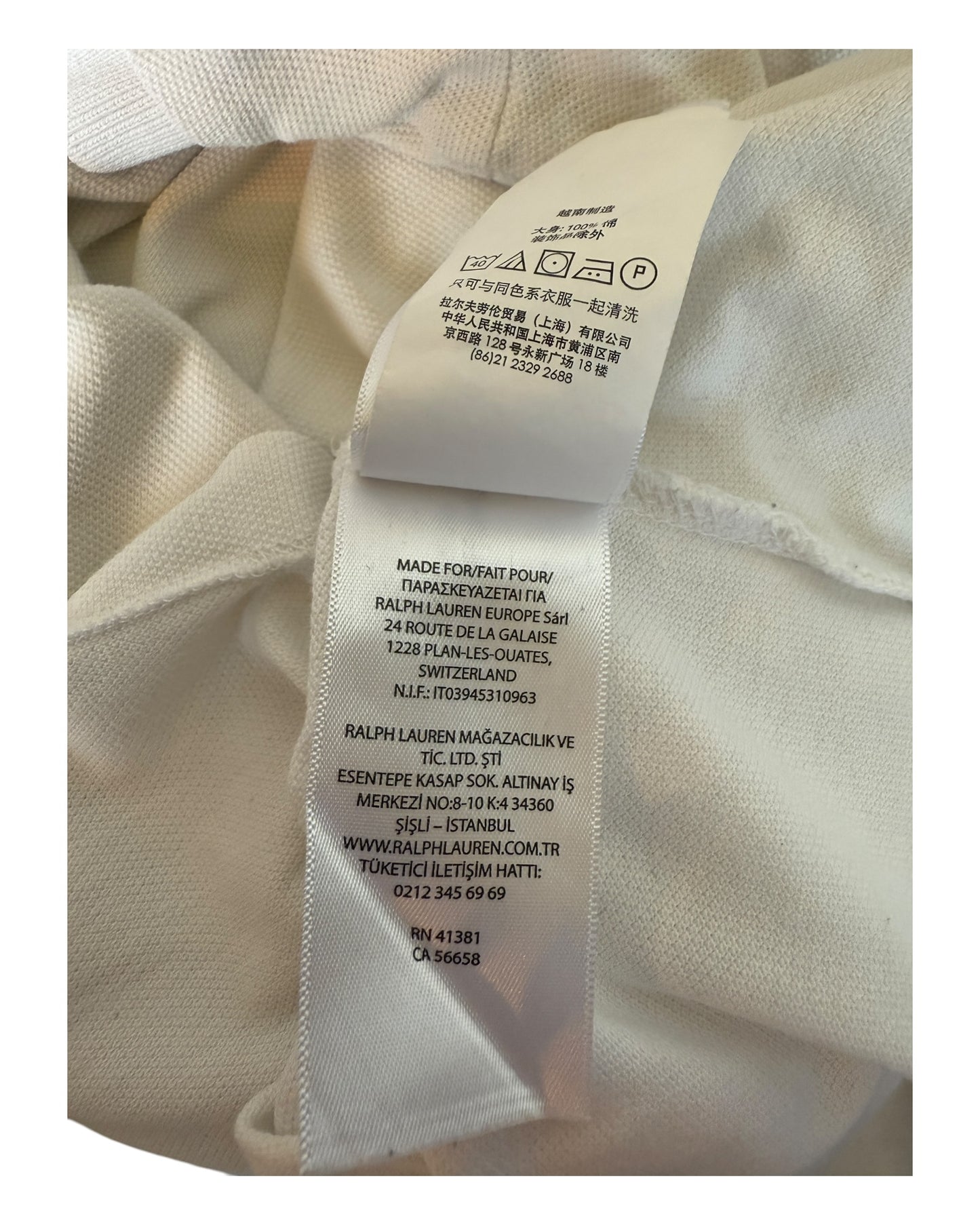 Polo Ralph Lauren polo shirt white size L