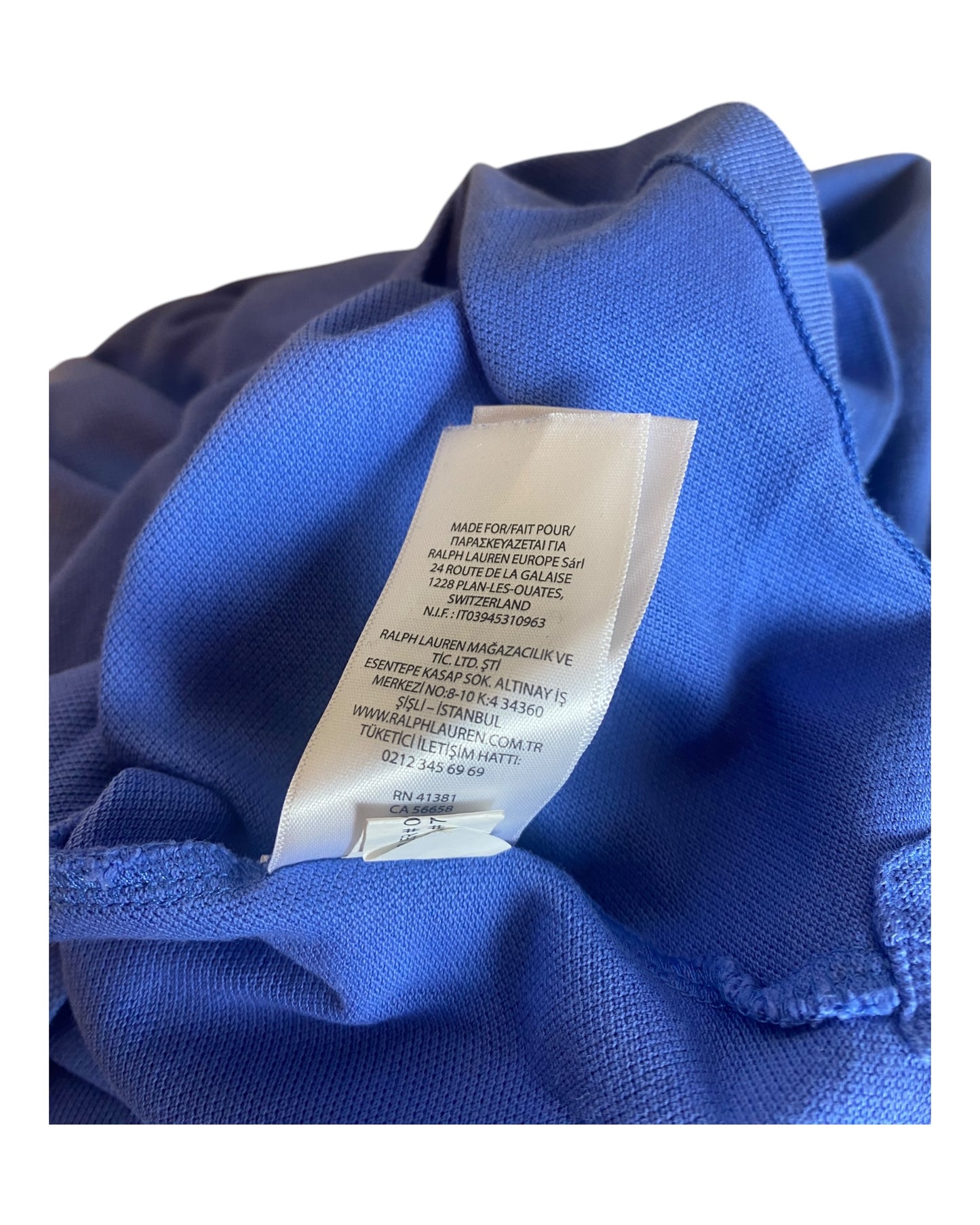 Polo Ralph Lauren Poloshirt blau Größe M