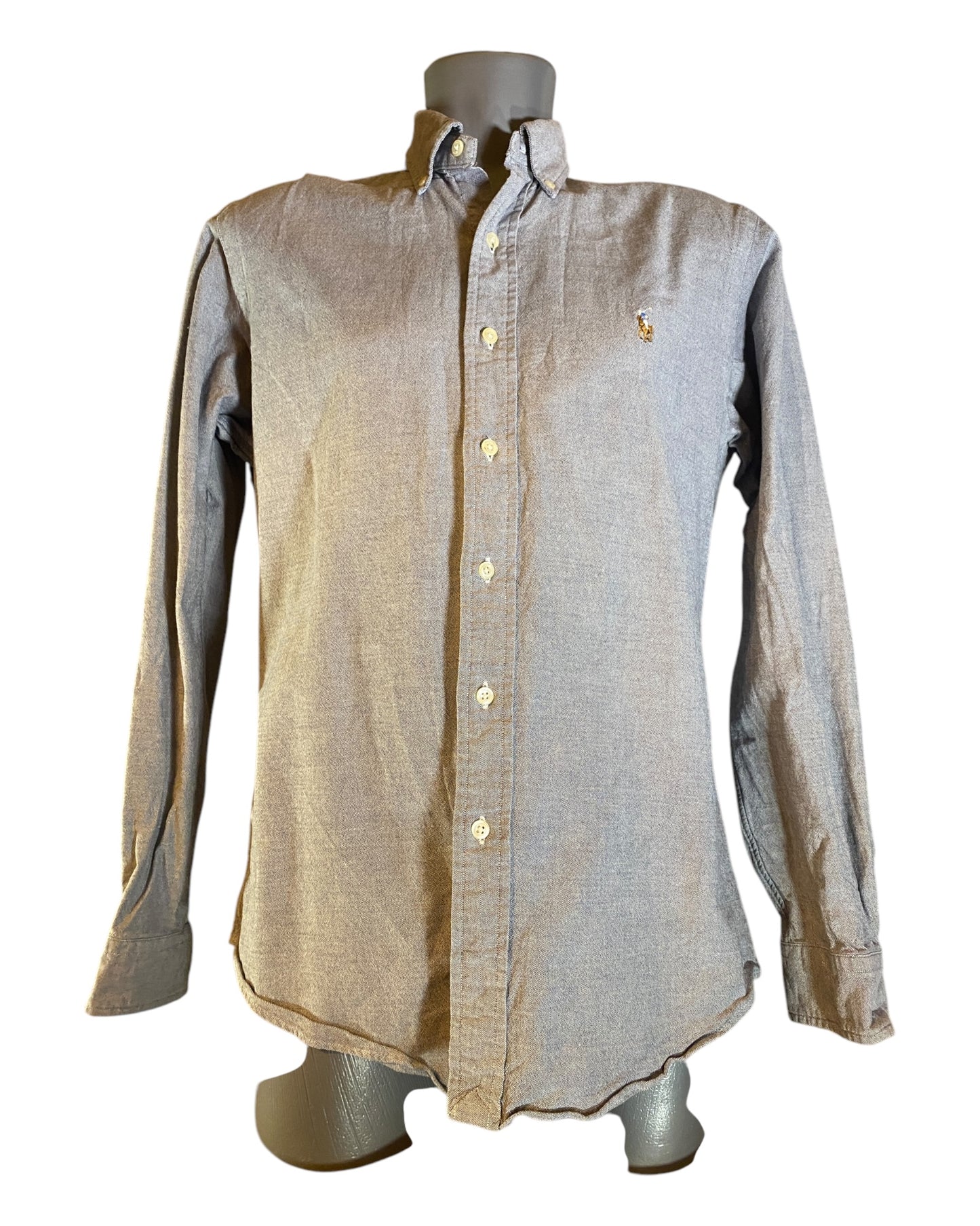 Polo Ralph Lauren Oxfordhemd grau Größe M