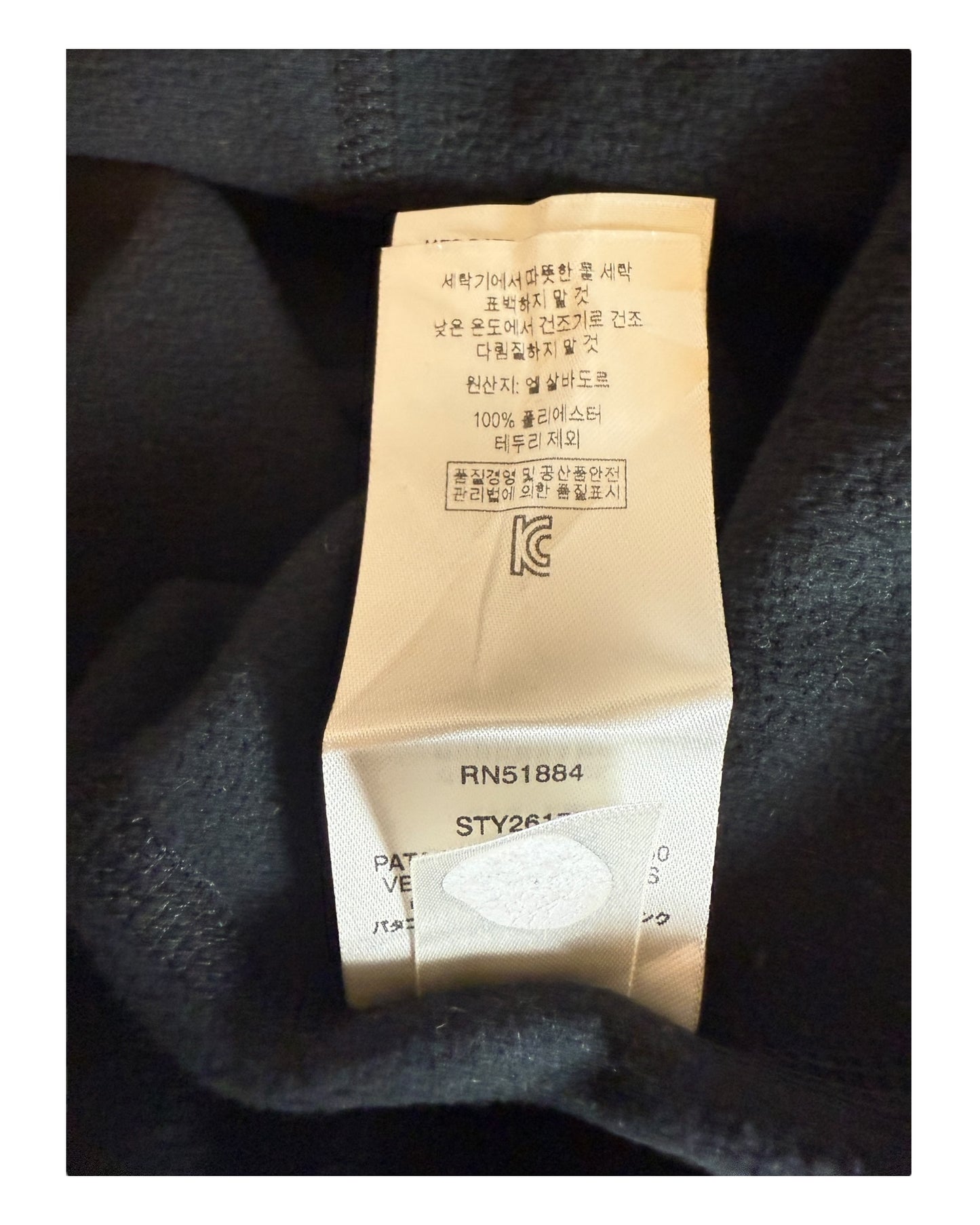 Patagonia Fleece Half Zip Pullover schwarz Größe L