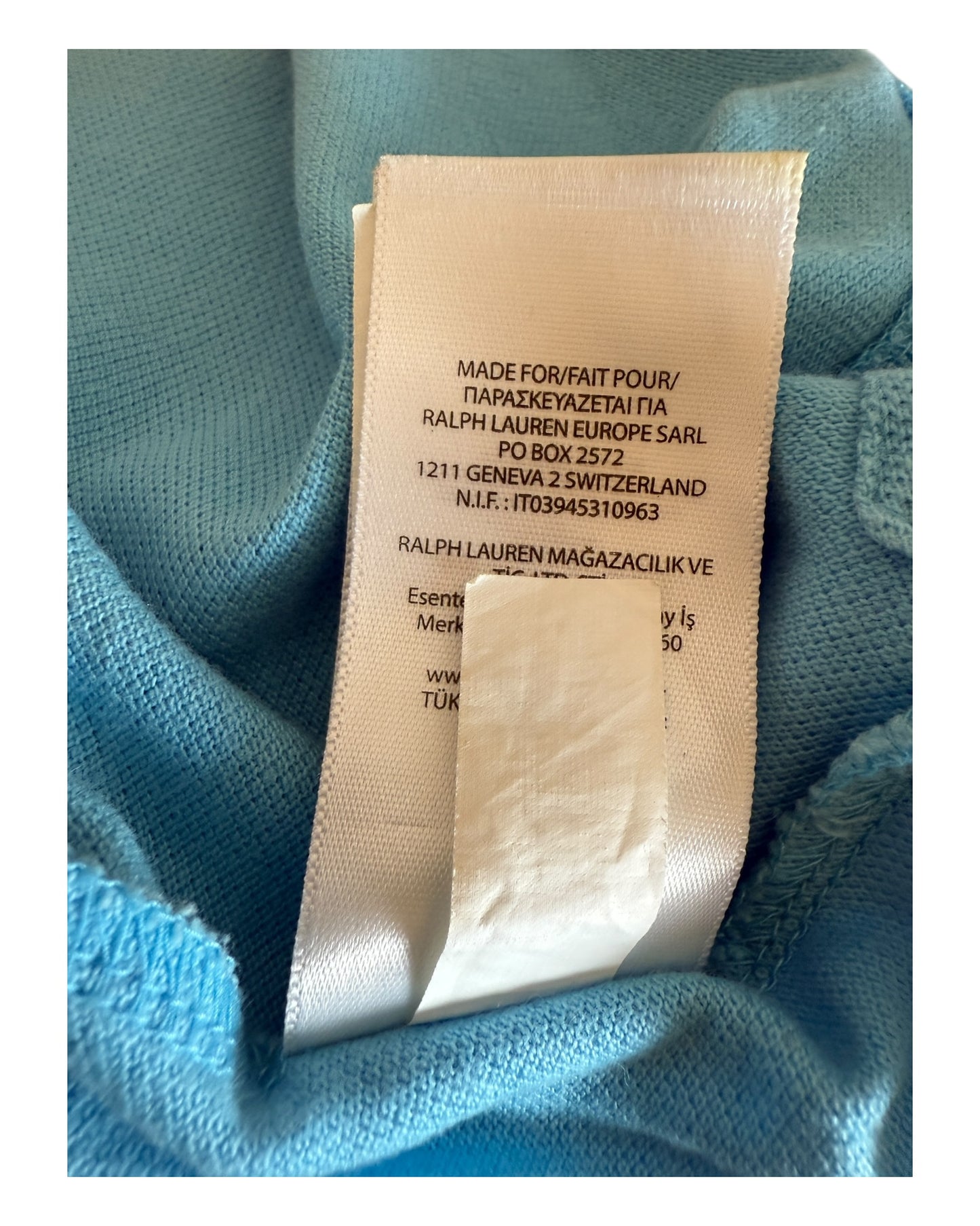 Polo Ralph Lauren Poloshirt hellblau Größe L