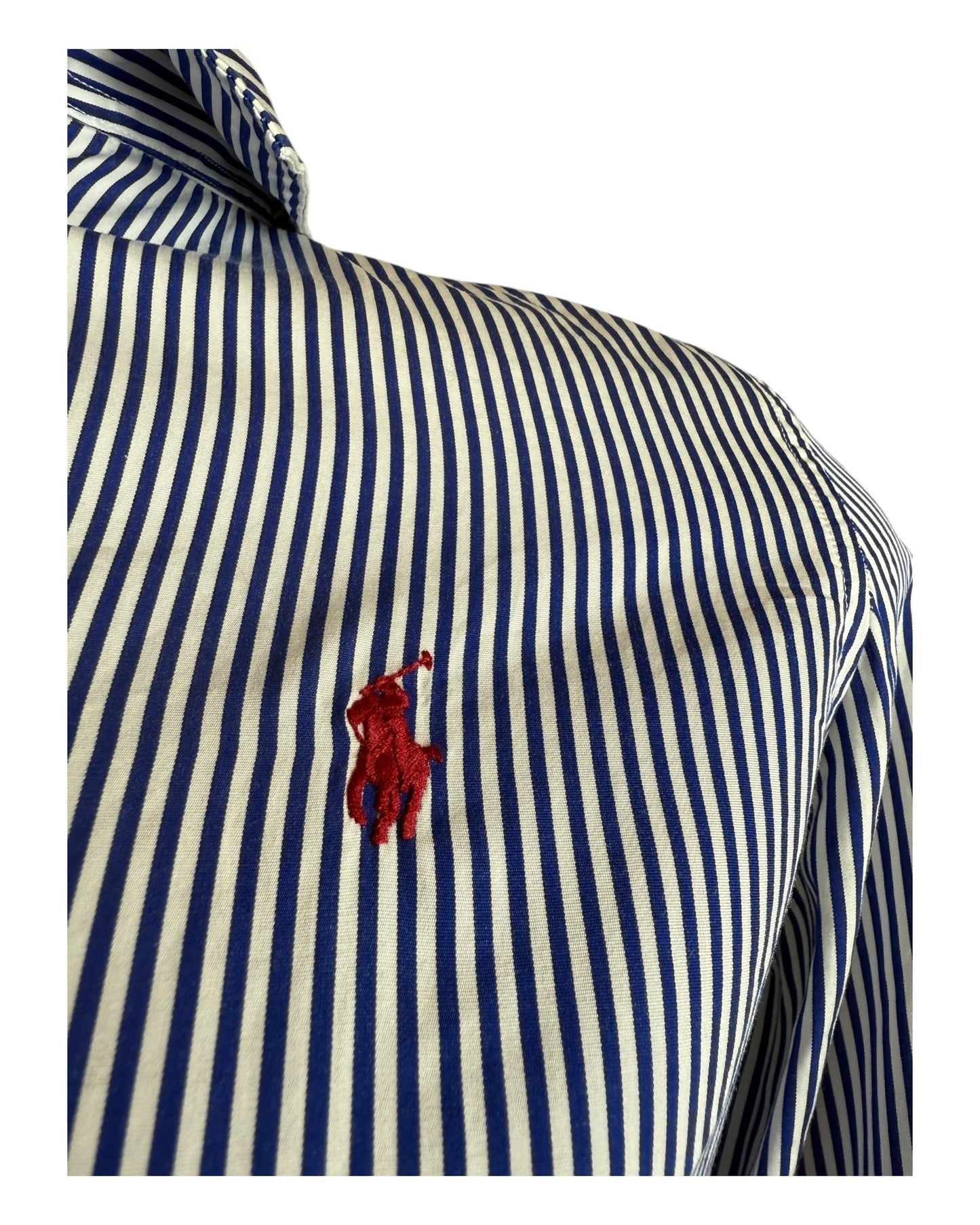 Polo Ralph Lauren Bluse blau weiß gestreift Größe S