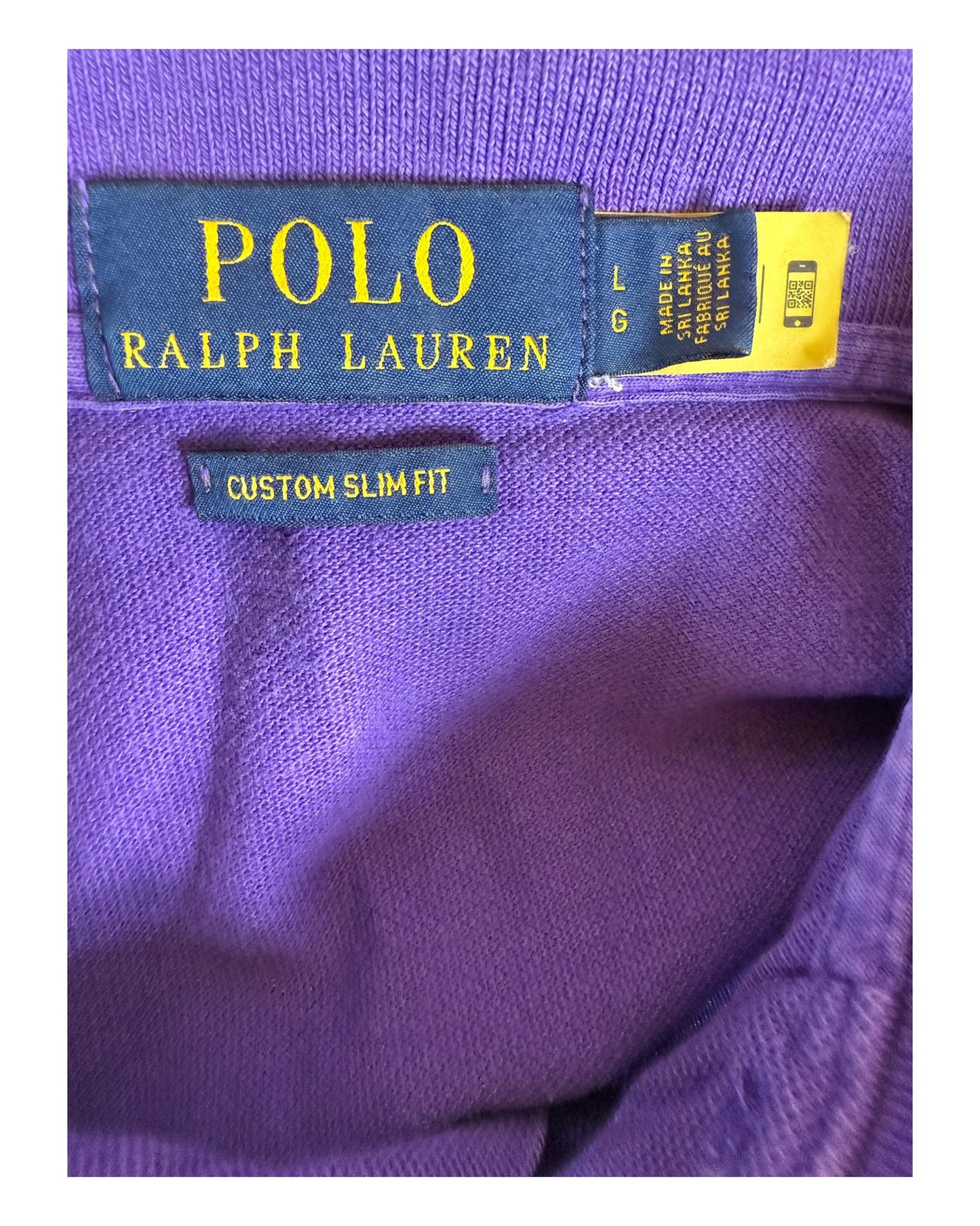 Polo Ralph Lauren Poloshirt violett Größe L