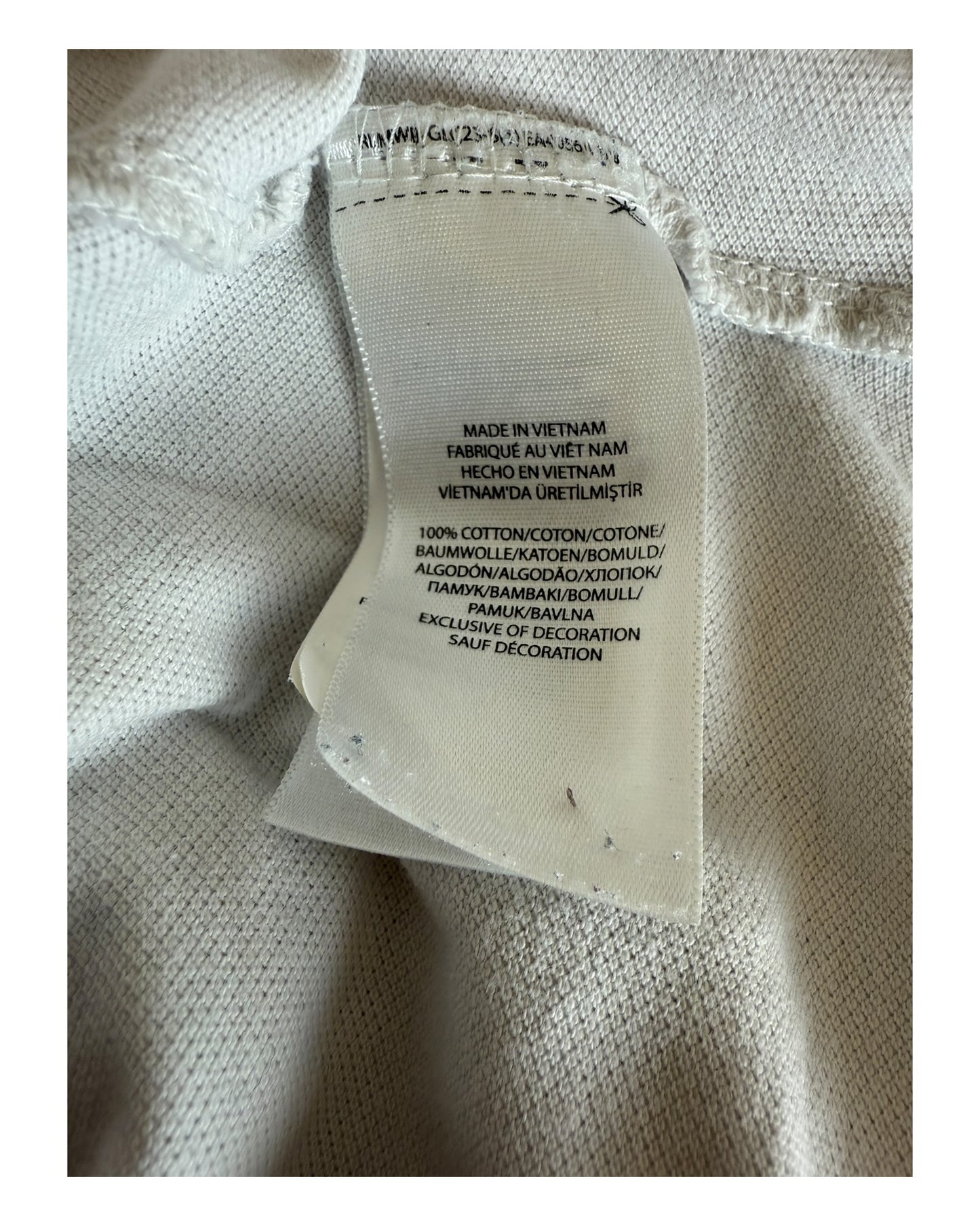 Polo Ralph Lauren Poloshirt weiß Größe M