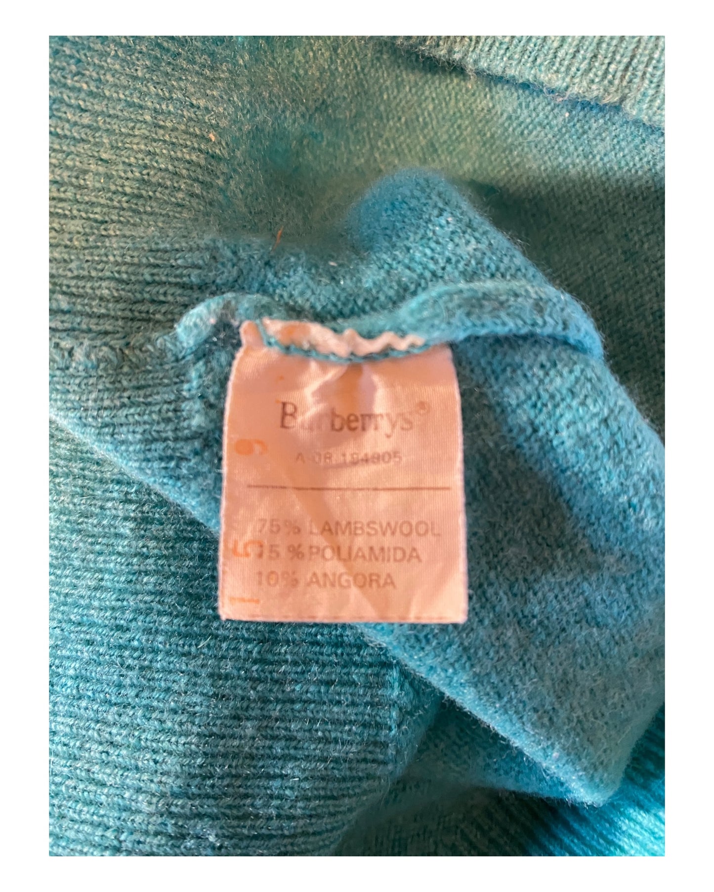 Burberry Pullover türkis Größe M