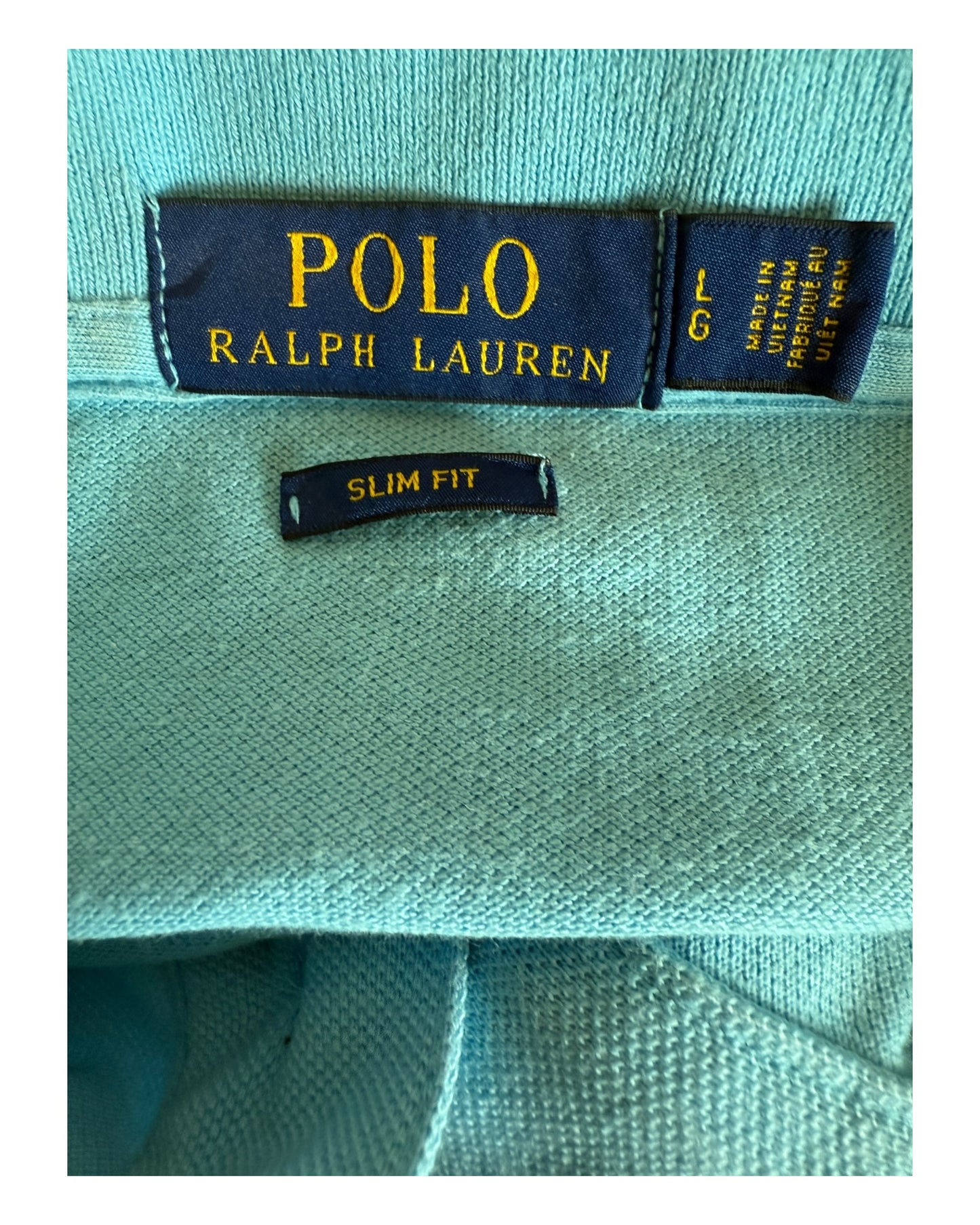 Polo Ralph Lauren Poloshirt türkis Größe L