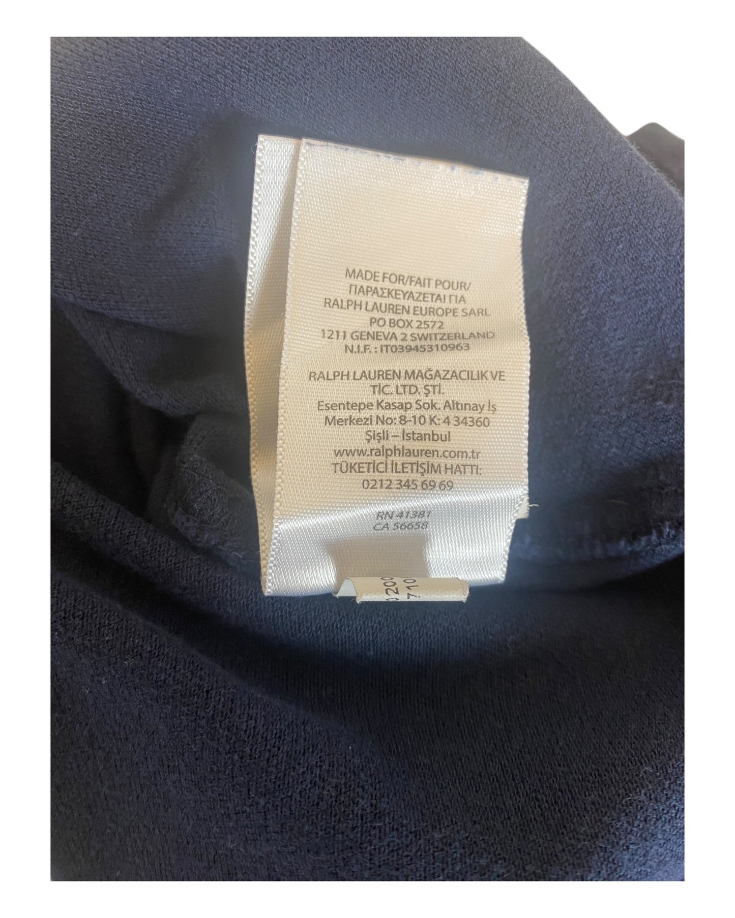 Polo Ralph Lauren Hemd marineblau Größe L