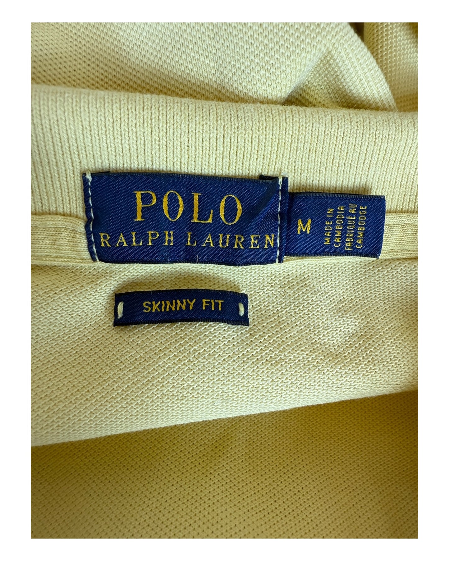 Polo Ralph Lauren Poloshirt gelb Größe M