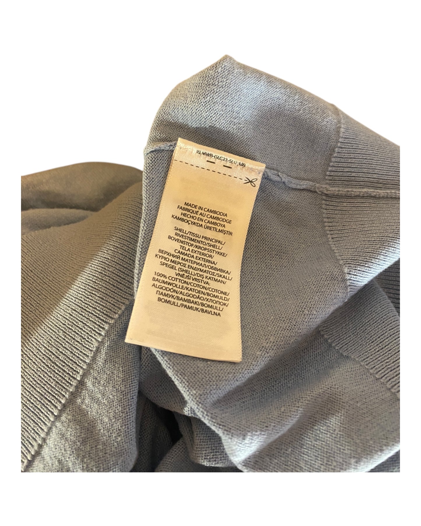 Polo Ralph Lauren Pullover hellblau Größe L