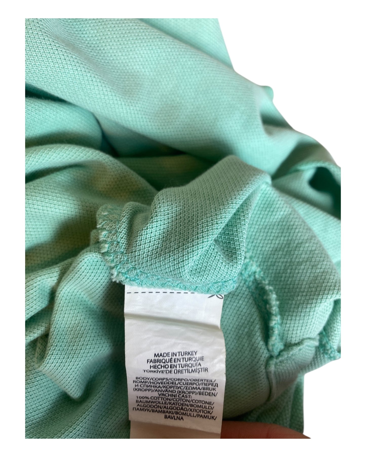 Polo Ralph Lauren polo shirt mint/turquoise size M
