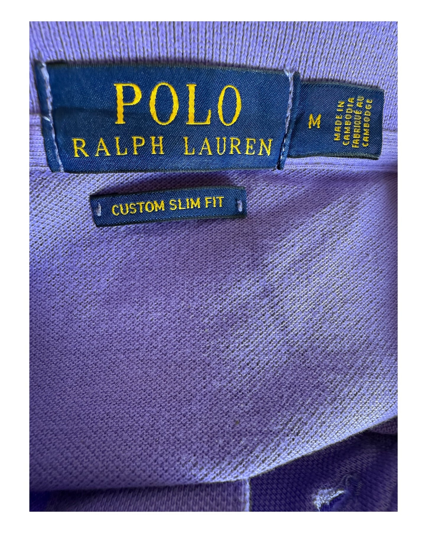 Polo Ralph Lauren Poloshirt violett Größer M