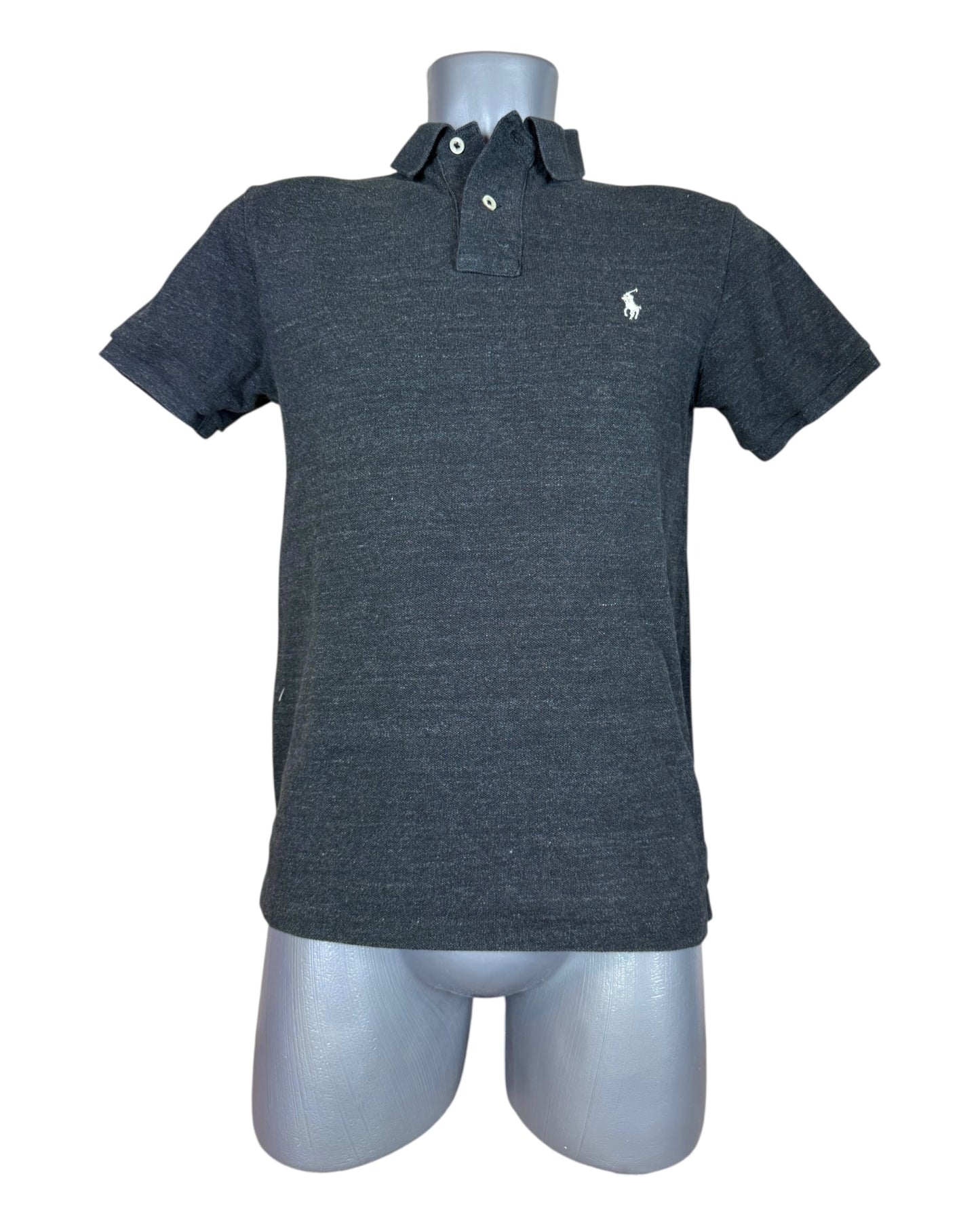 Polo Ralph Lauren Poloshirt schwarz meliert Größe M