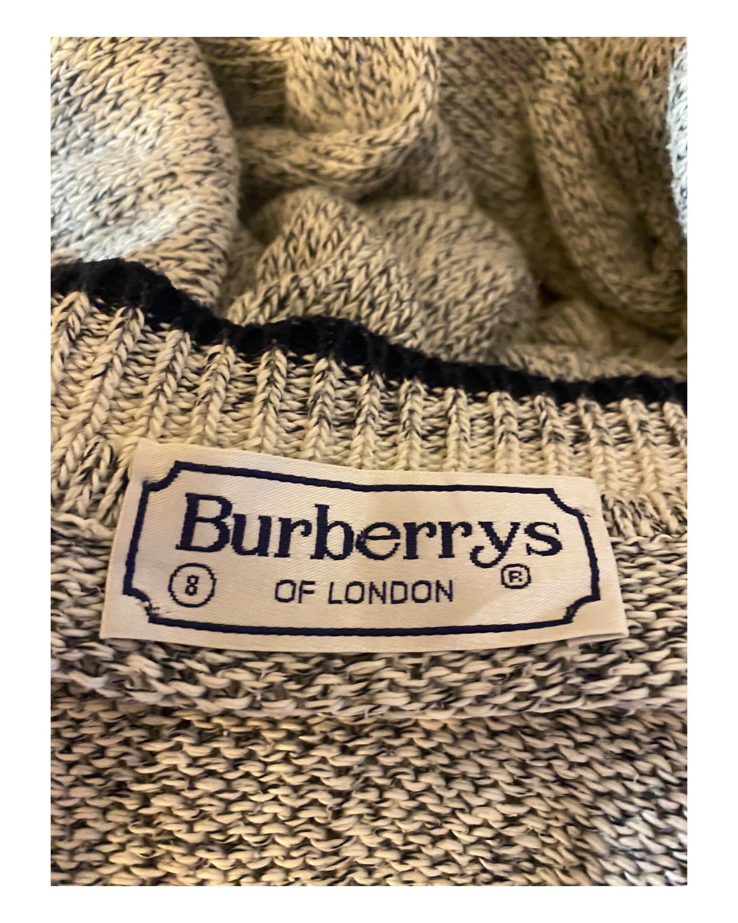 Burberry Pullover grau Größe XL