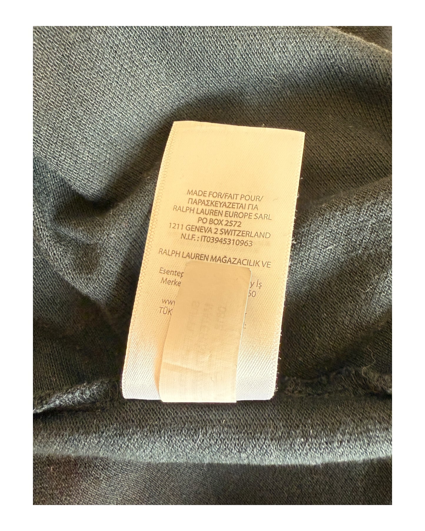 Polo Ralph Lauren Poloshirt schwarz Größe M