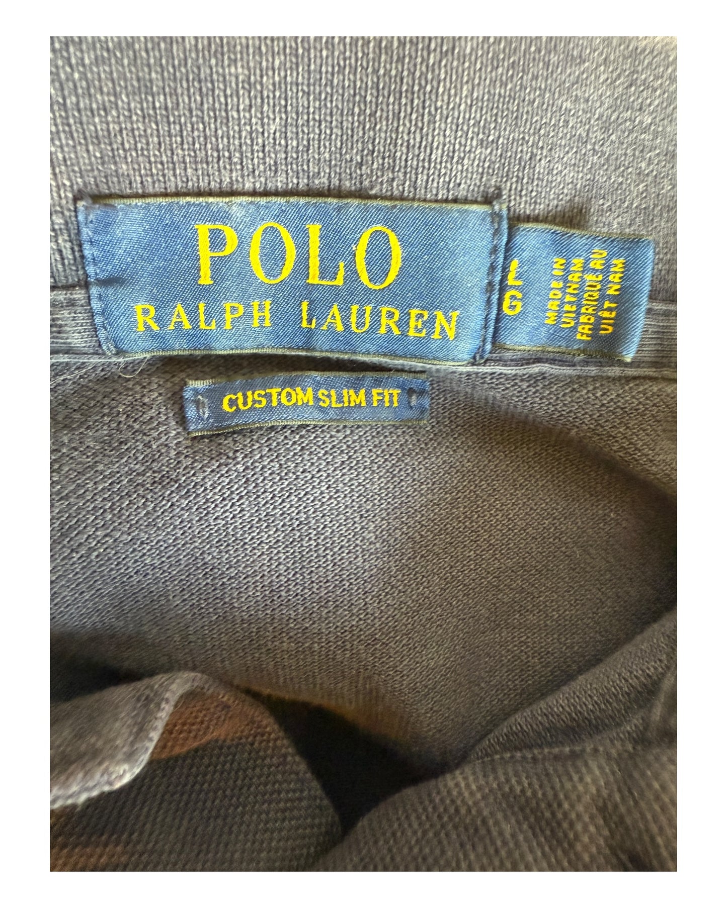 Polo Ralph Lauren Poloshirt marineblau Größe L